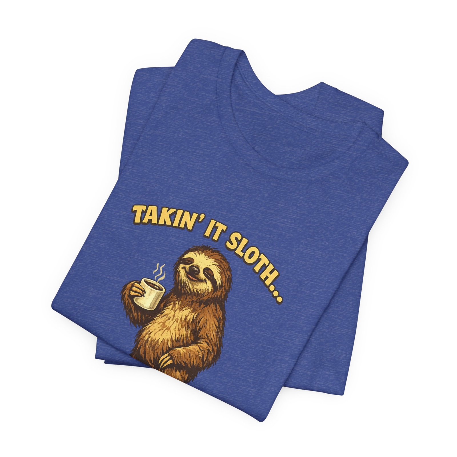 Taking It Sloth One Nap at a Time T-Shirt | Funny Sloth Tee - Image 23