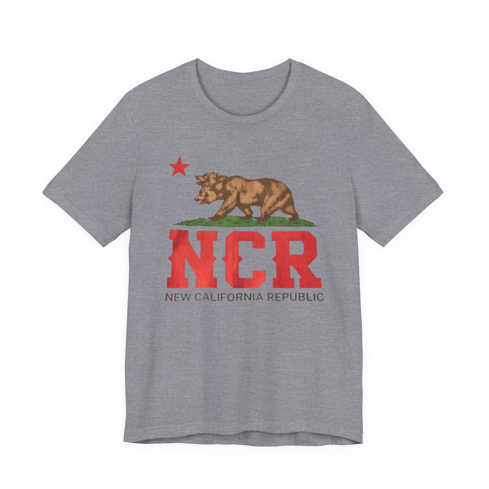 New California Republic Bear Tee — NCR Vintage State Flag T-Shirt - Image 46