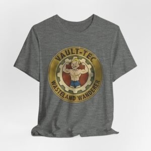 Wasteland Wanderer Tee — Vault‑Tec Retro Gaming T‑Shirt, Fallout Tee