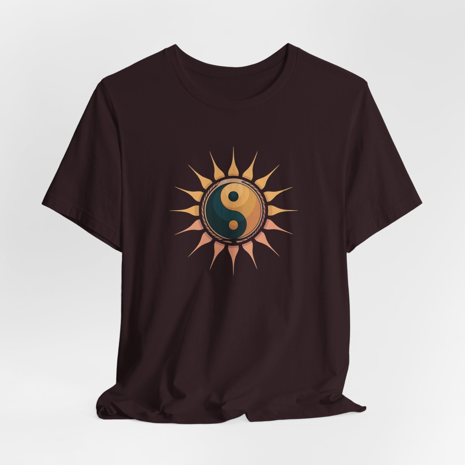 Sun and Moon Yin Yang Tee, Spiritual T-Shirt, Bohemian Style Shirt, Gift for Her, Summer Fashion - Image 32