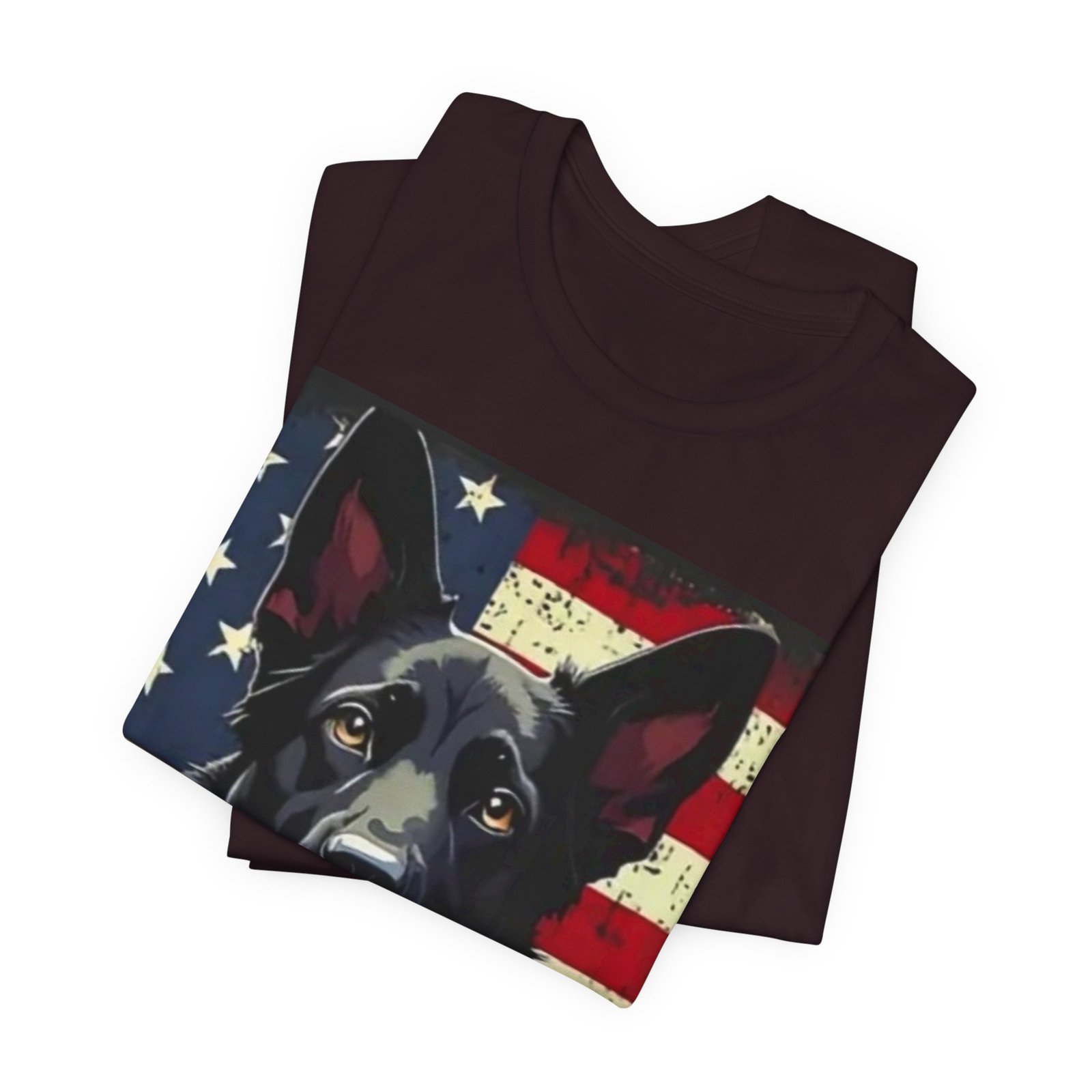 American Flag German Shepherd T-Shirt — Patriotic K9 Dog Tee - Image 33