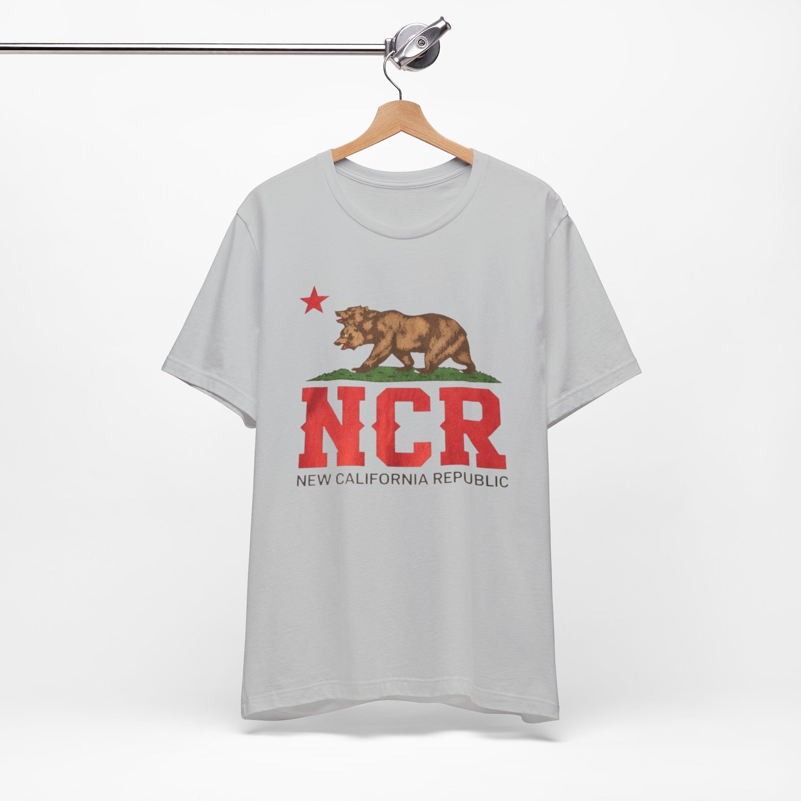 New California Republic Bear Tee — NCR Vintage State Flag T-Shirt - Image 10