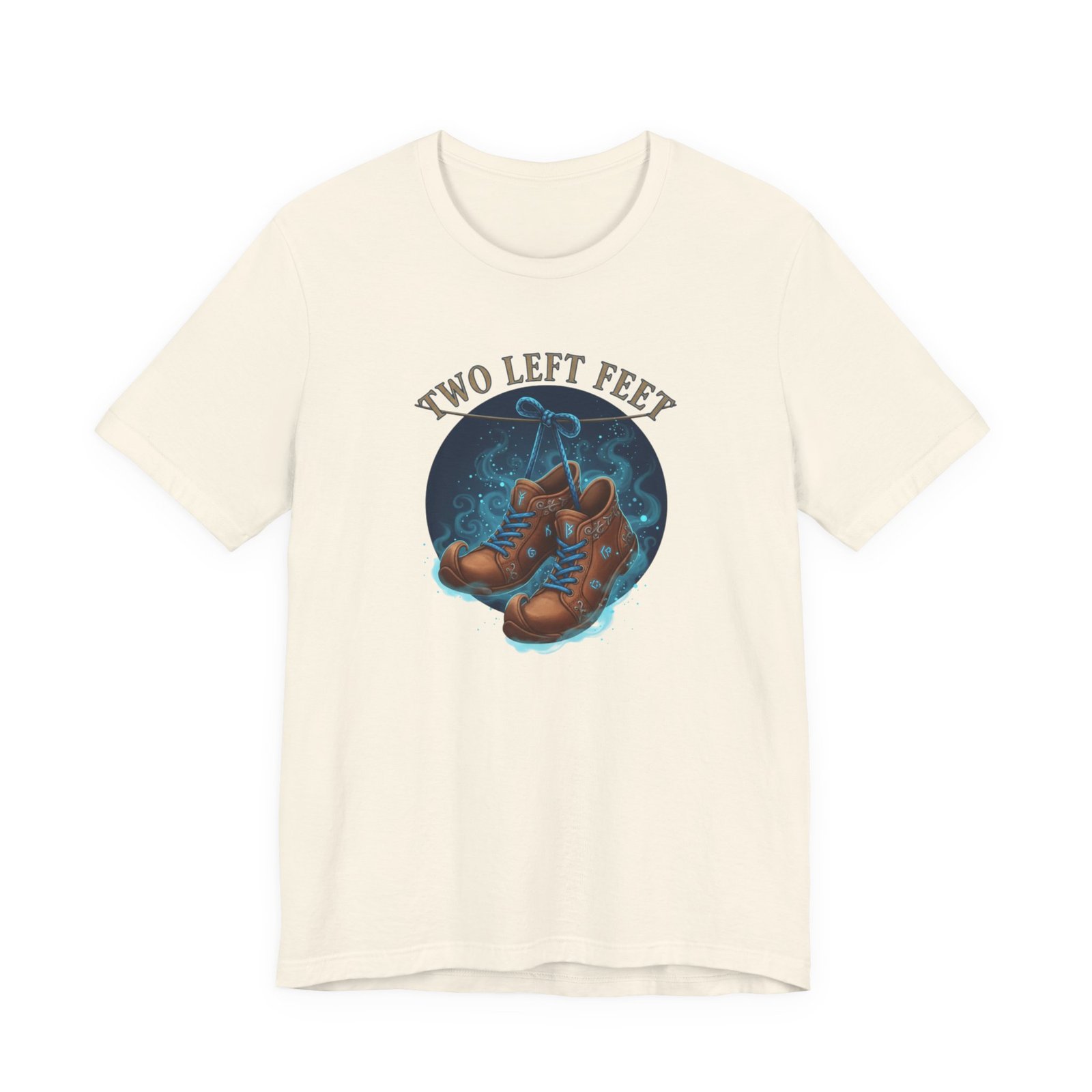 Two Left Feet T-Shirt | Dancing Shoes Illustration, Humorous Footwear Design - Image 13