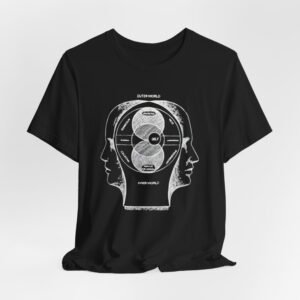 Carl Jung tee, Dual Mind Diagram Tee | Vintage Anatomy Graphic