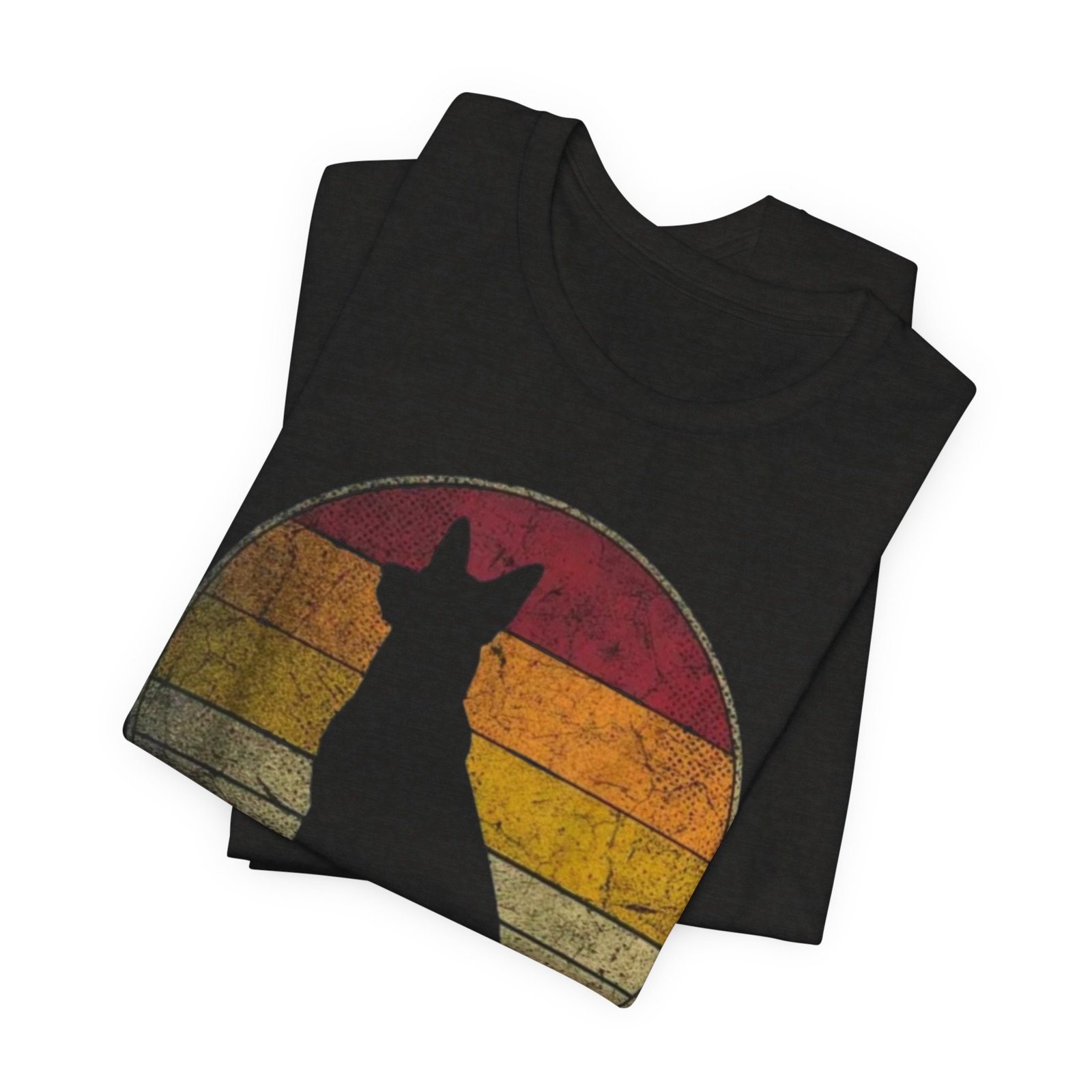 German Shepherd Silhouette Tee — Retro Sunset Dog Lover T-Shirt - Image 11