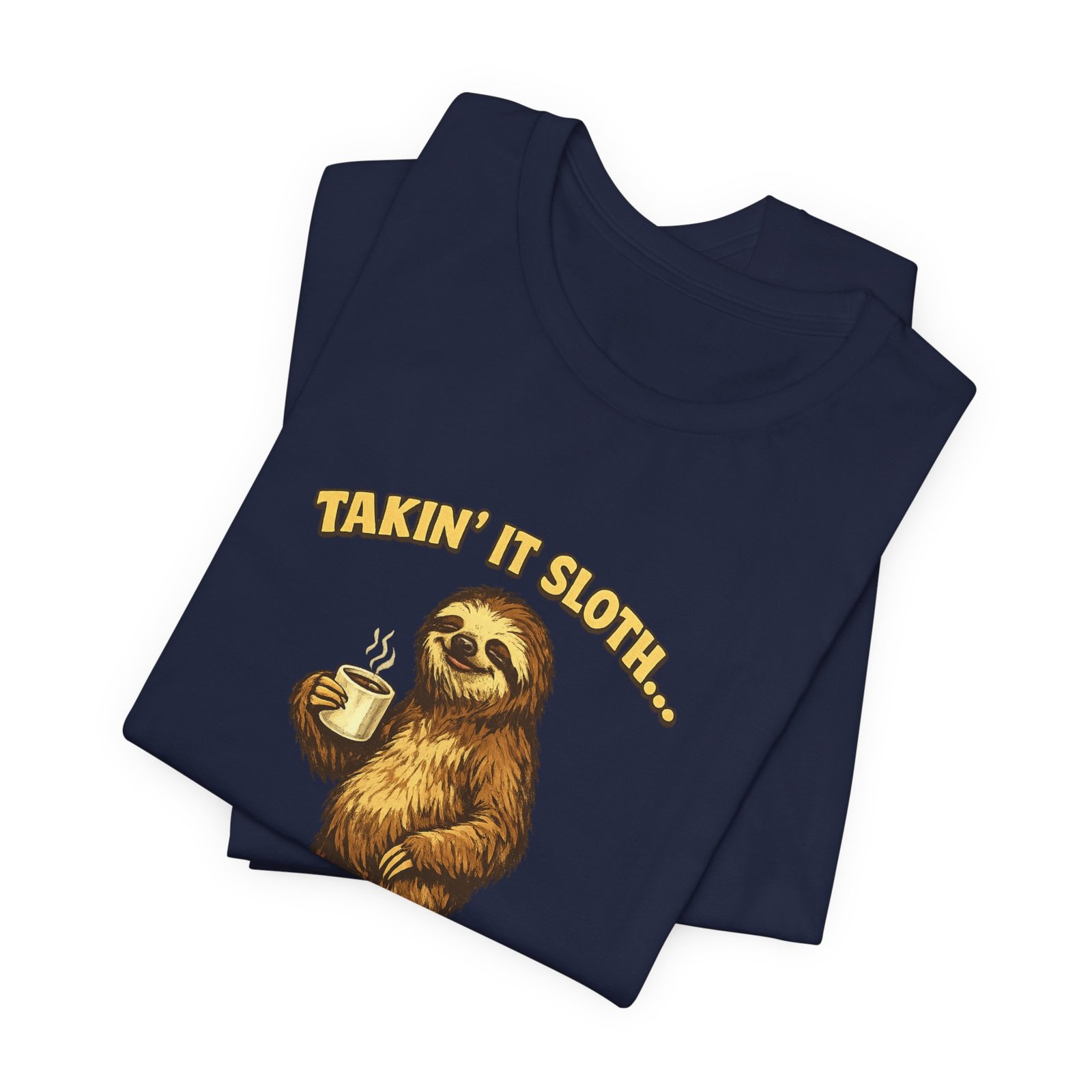 Taking It Sloth One Nap at a Time T-Shirt | Funny Sloth Tee - Image 31