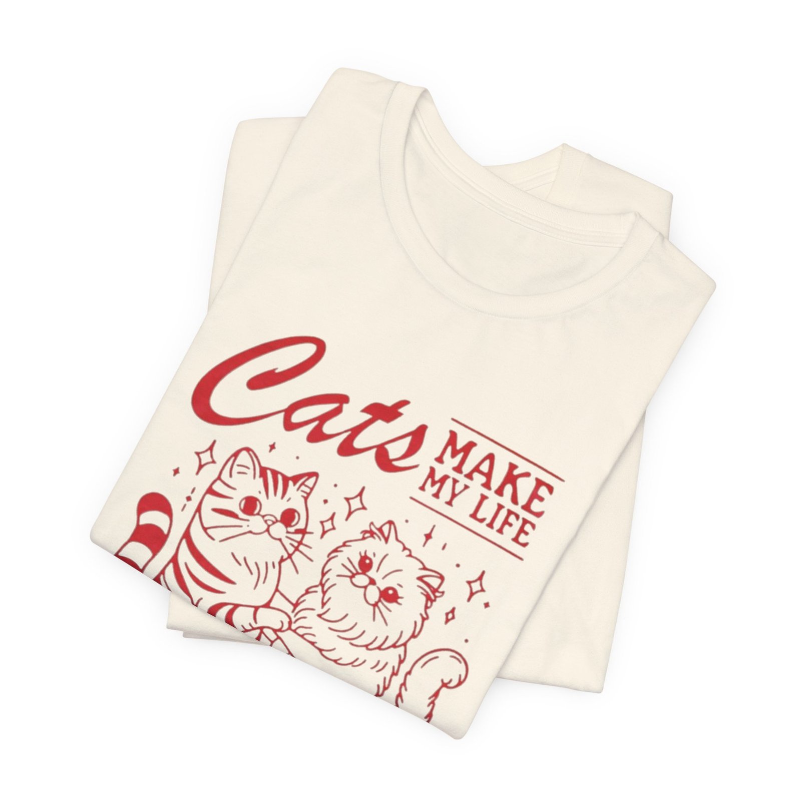 Cat Lovers Unisex Tee, Cute Cat Shirt, Pet Lover Gift, Funny Cat T-Shirt, Personalized Animal Apparel - Image 11