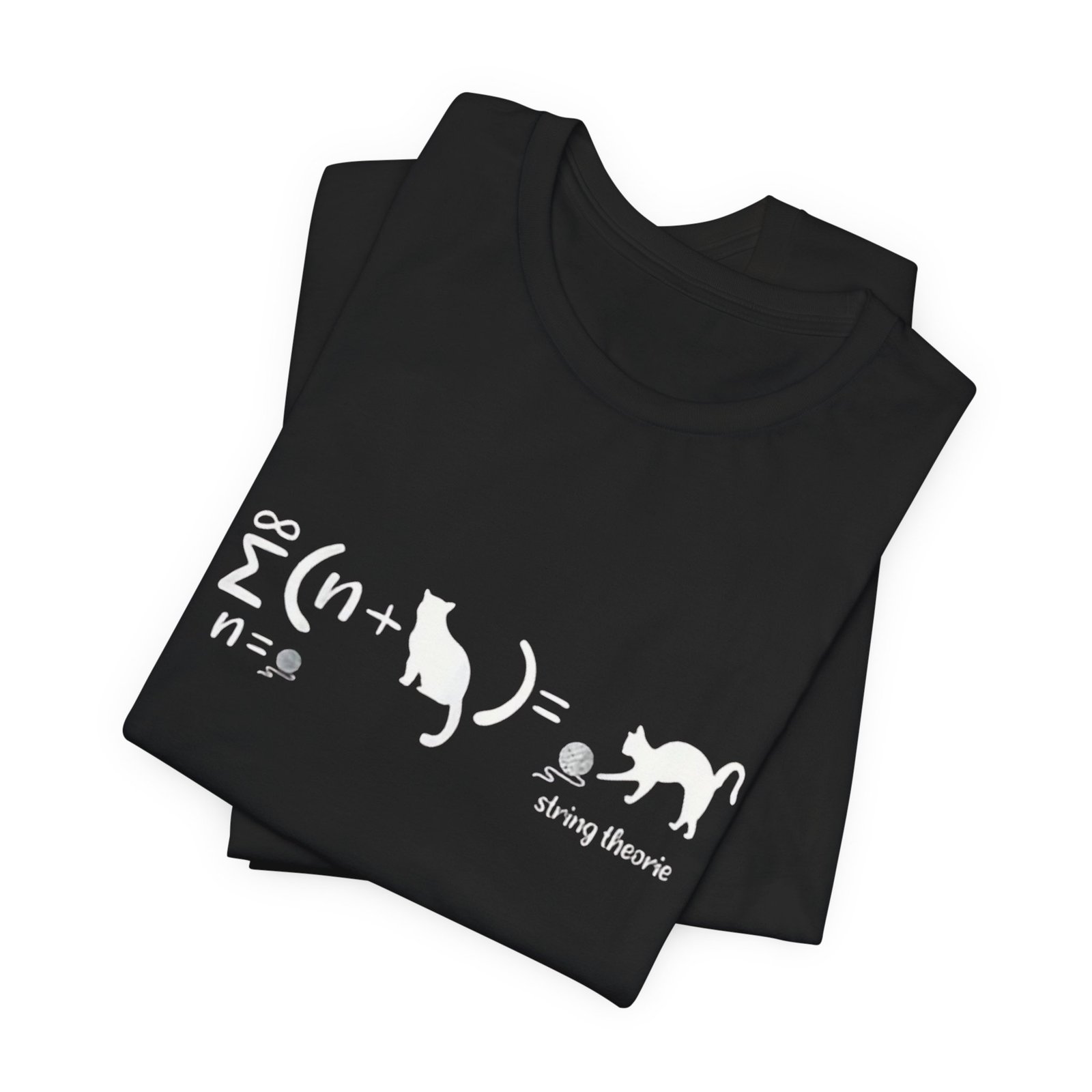 Cat String Theory T-Shirt | Math Physics Humor Tee - Image 4