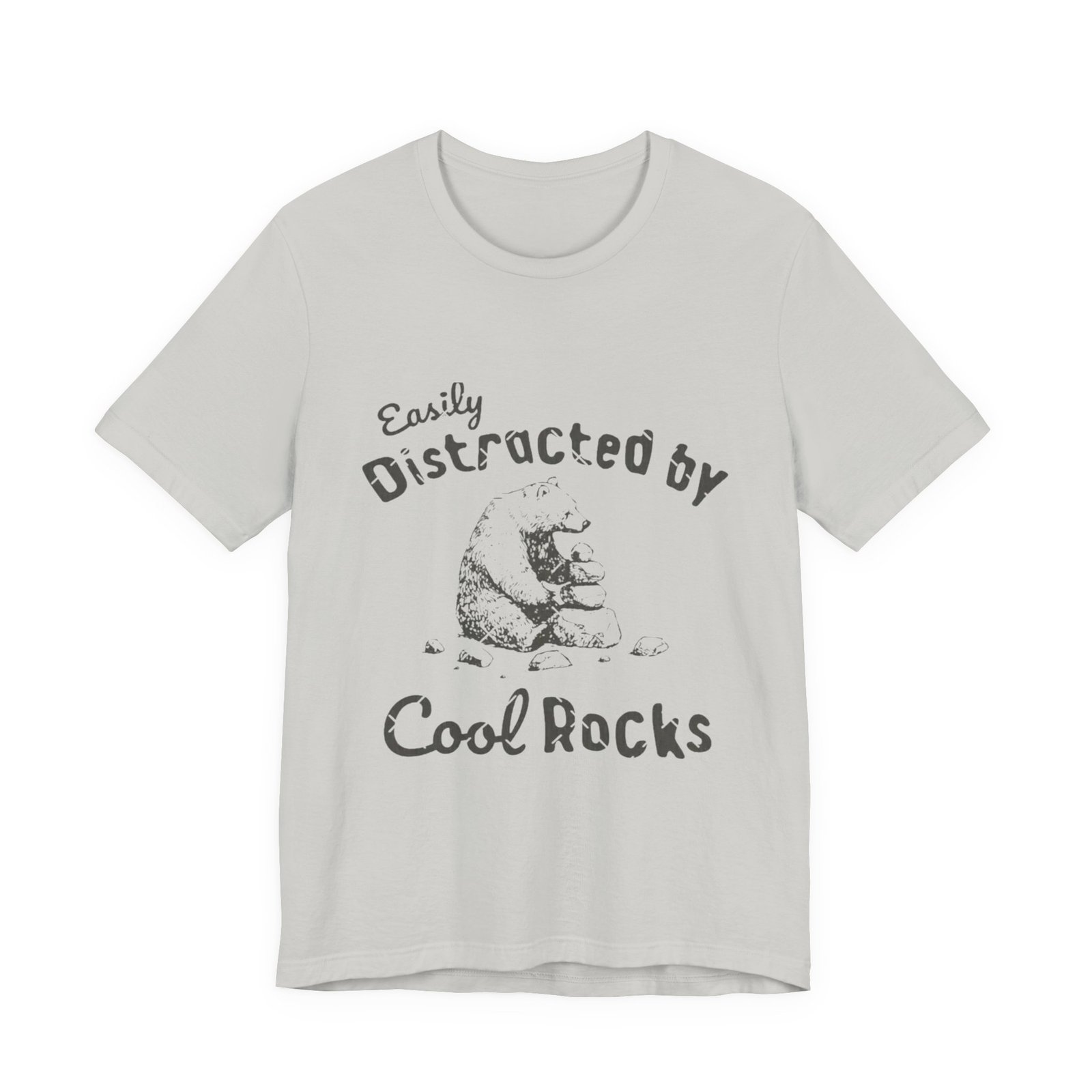 Easily Distracted by Cool Rocks Tee, Fun Unisex T-Shirt, Nature Lover Shirt, Gift for Geology Enthusiasts, Cute Casual Wear - Image 13