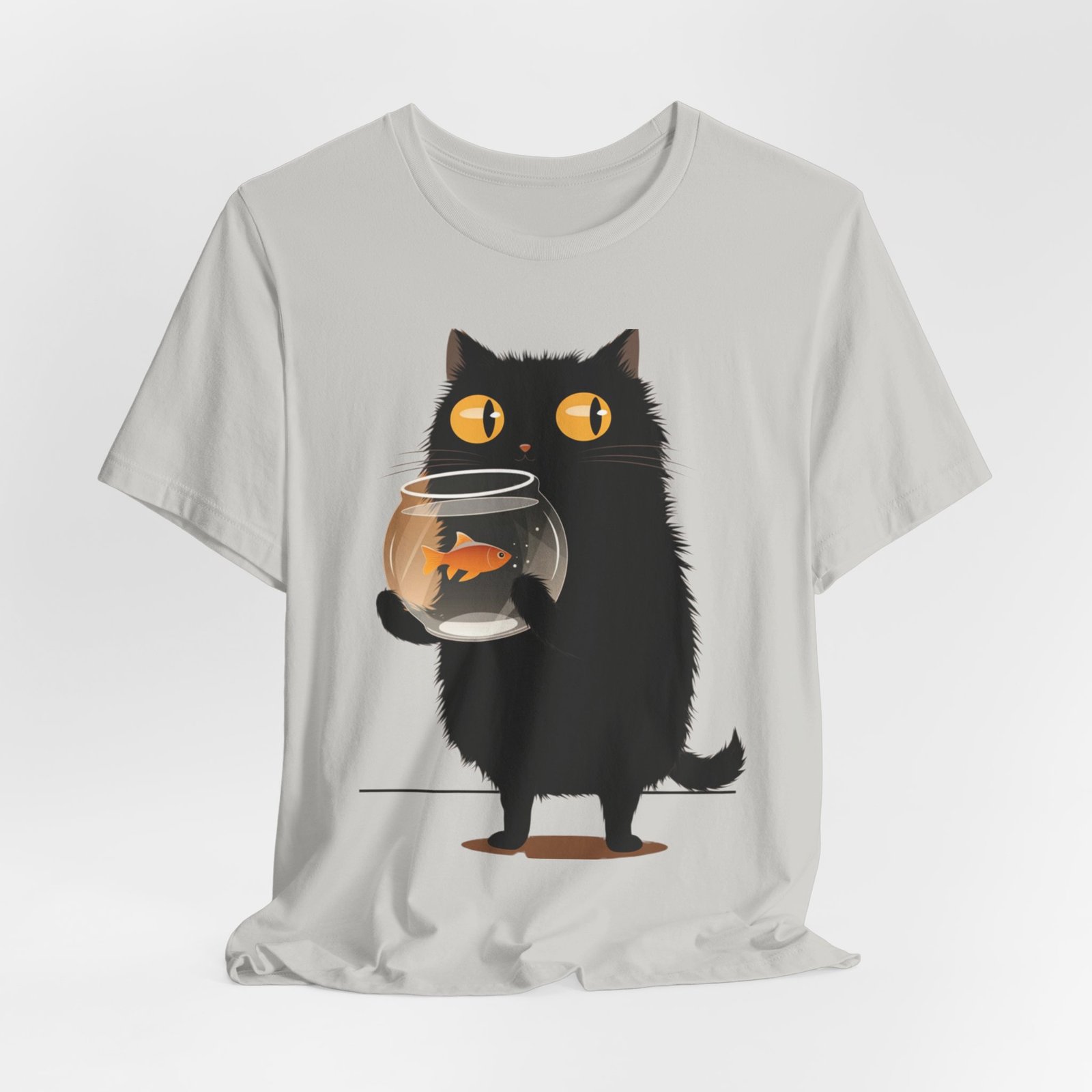 Cute Cat Graphic Tee, Unique Cat Lover Shirt, Animal Lover Gift, Fun Gift for Pet Owners, Casual Everyday Wear - Image 12