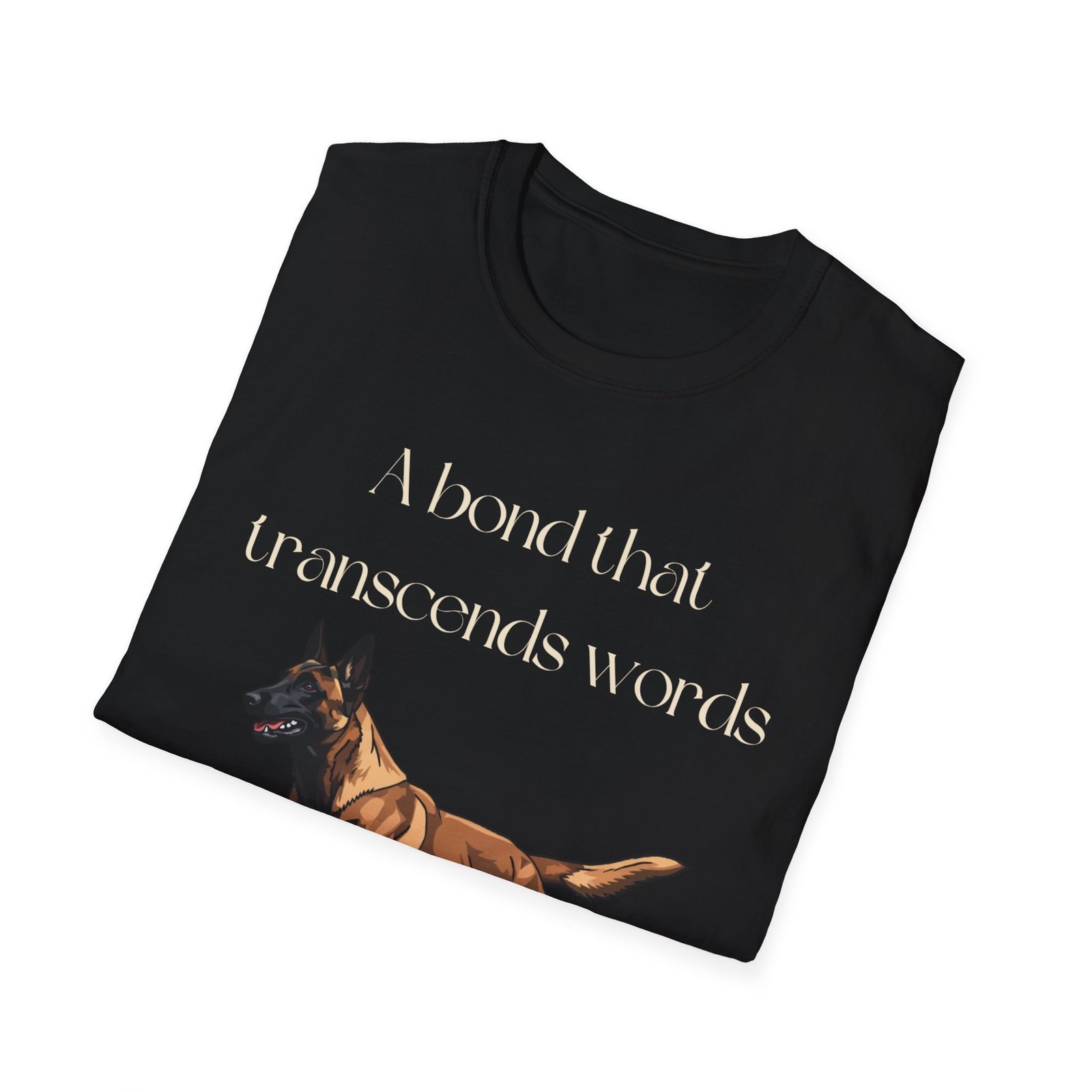 Belgian Malinois Dog Lover shirt T-Shirt | A Bond That Transcends Words - Image 4