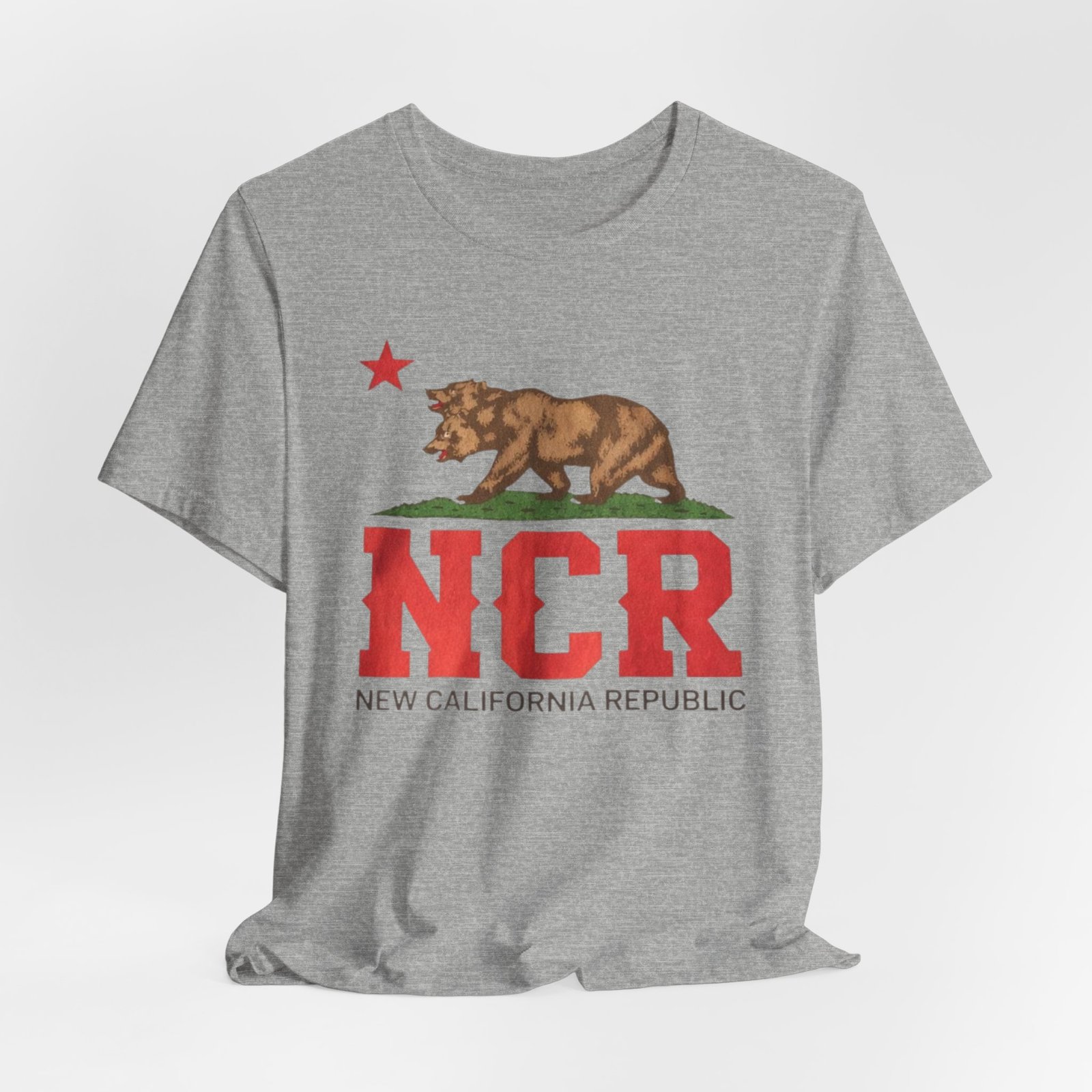 New California Republic Bear Tee — NCR Vintage State Flag T-Shirt - Image 44