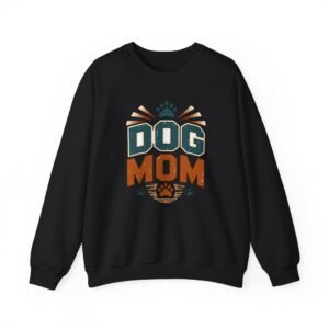 Dog Mom Sweatshirt, Dog Lover Gift, Pet Owner Apparel, Cozy Pullover, Animal Parent Jumper, Cute Dog Mama Top