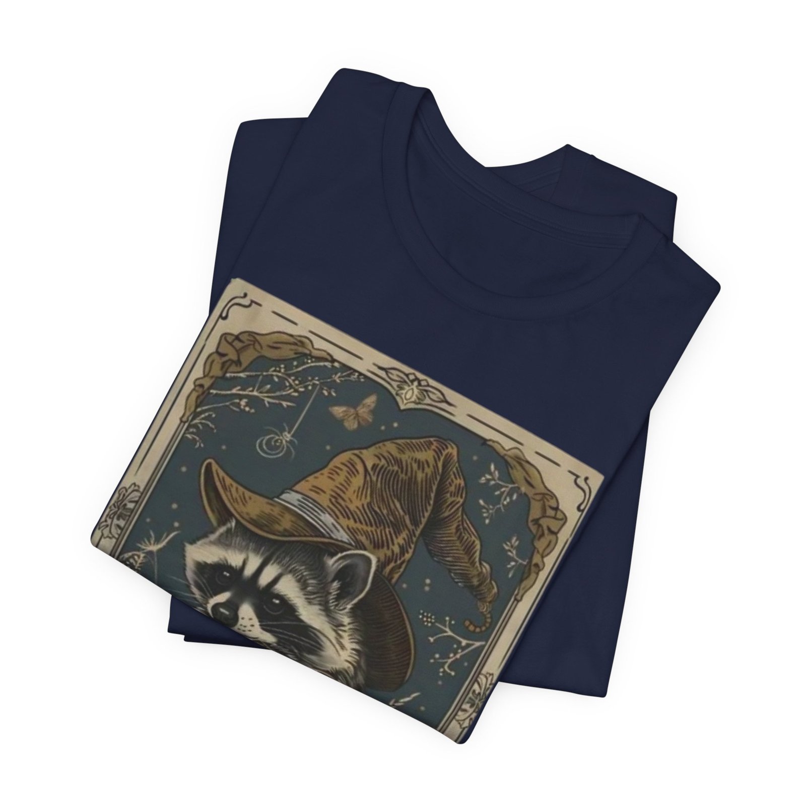 Magician Raccoon Illustration T-Shirt | Tarot Style Mystic Animal Tee - Image 23