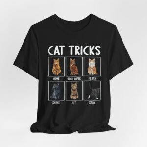 Copy of Cat Tricks graphic tee | Funny cat photo grid shirt