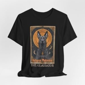 Belgian Malinois 'The Gladiator' T-Shirt — Vintage Dog Poster Tee