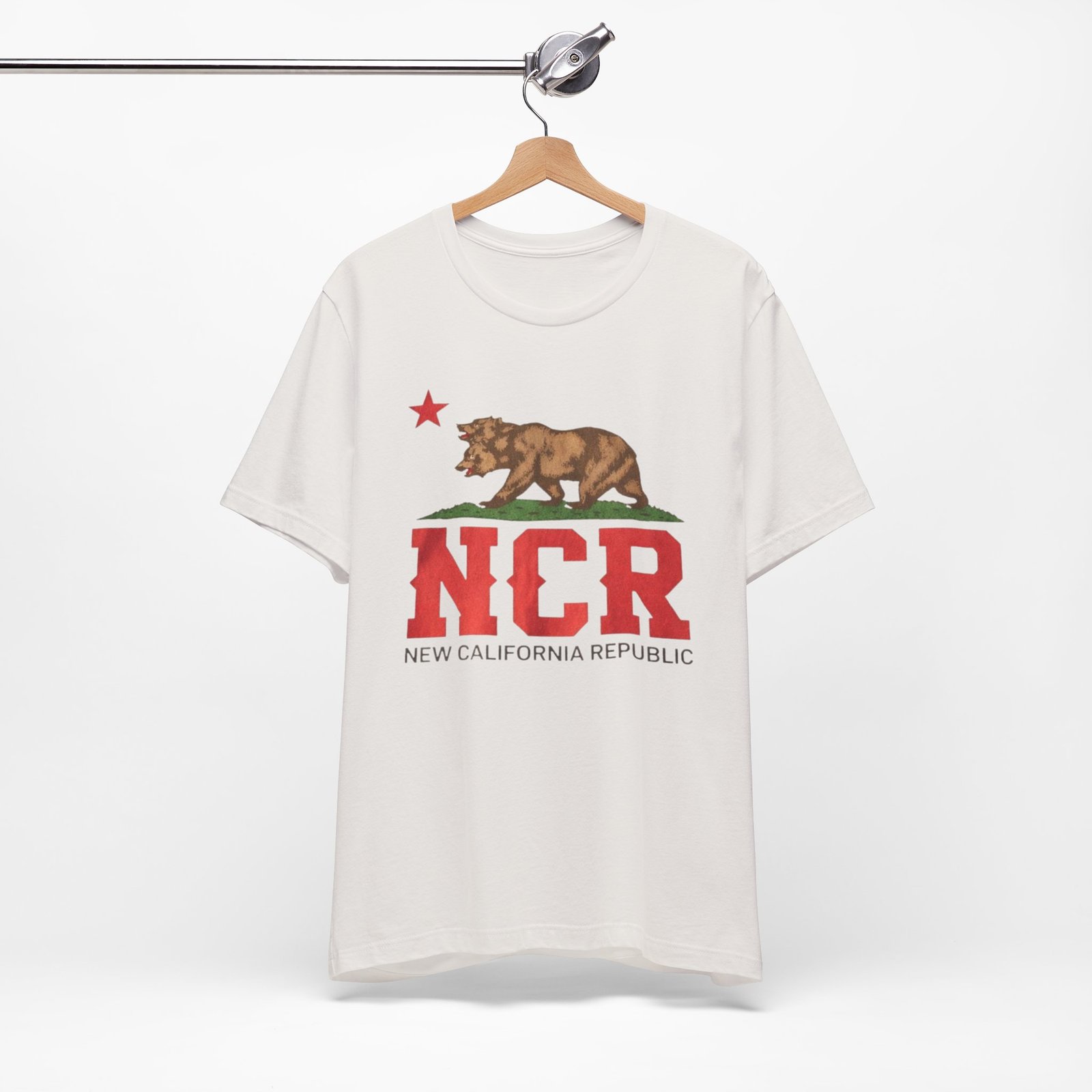 New California Republic Bear Tee — NCR Vintage State Flag T-Shirt - Image 30