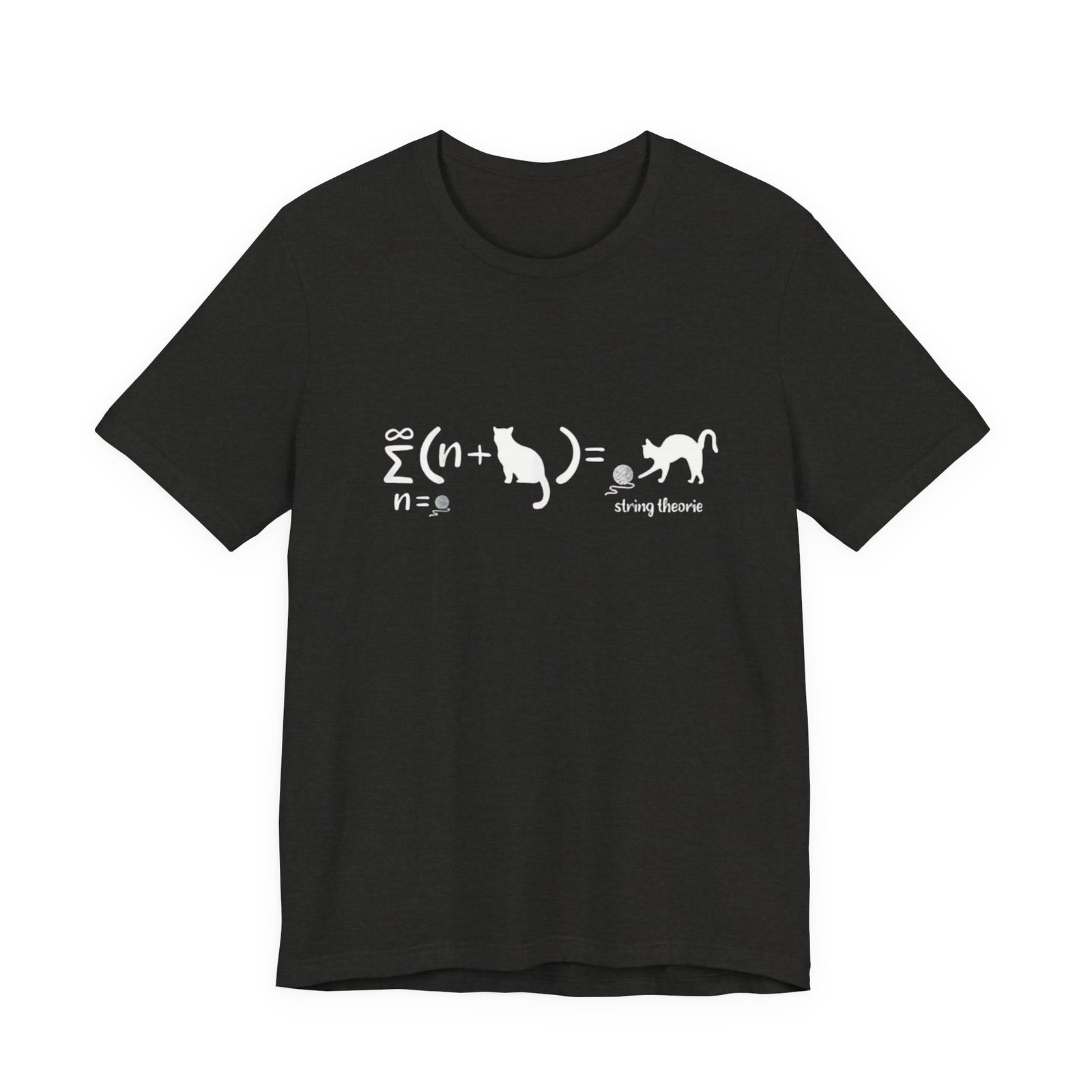 Cat String Theory T-Shirt | Math Physics Humor Tee - Image 9