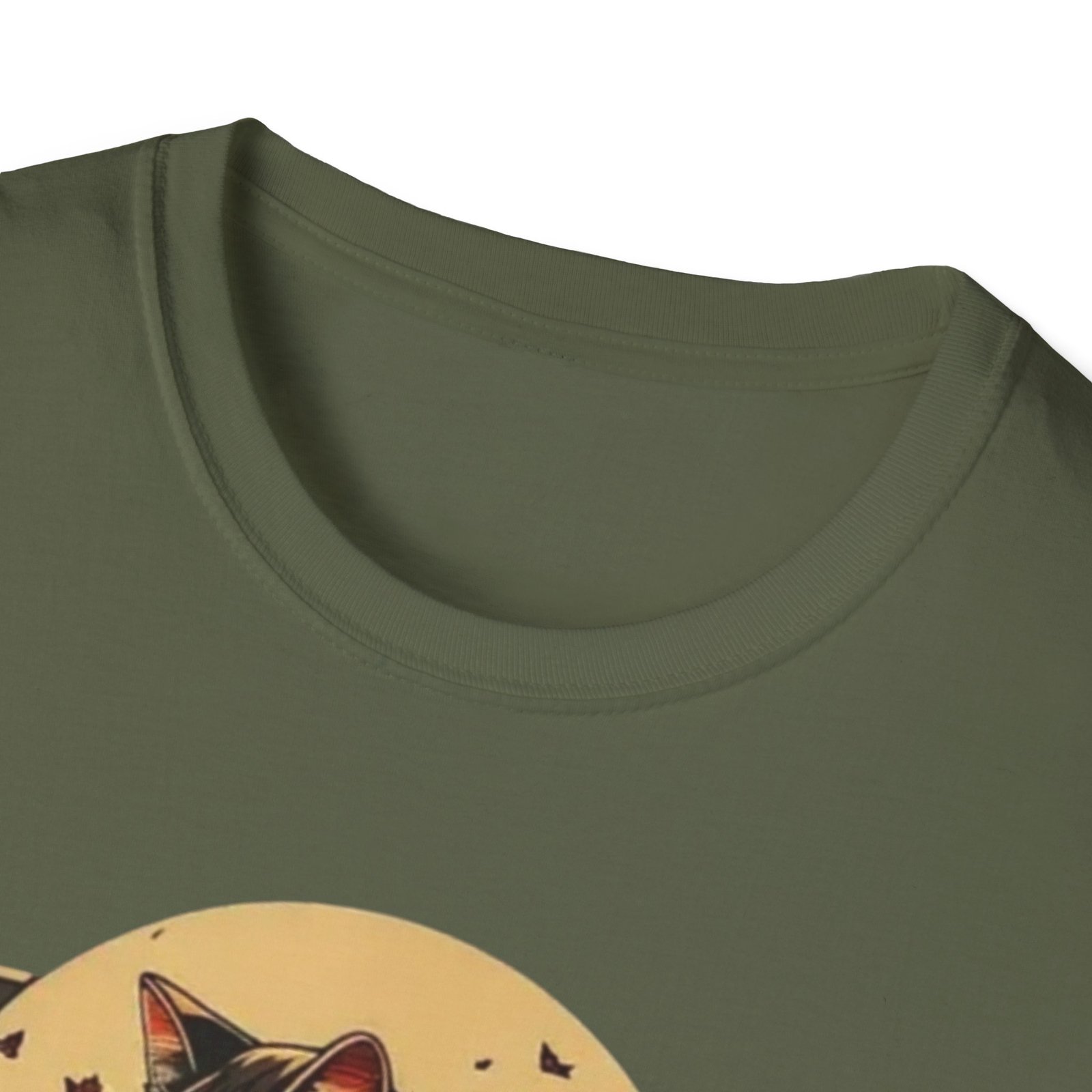 Samurai Cat Illustration T-Shirt | Japanese Kimono Cat Graphic Tee - Image 11