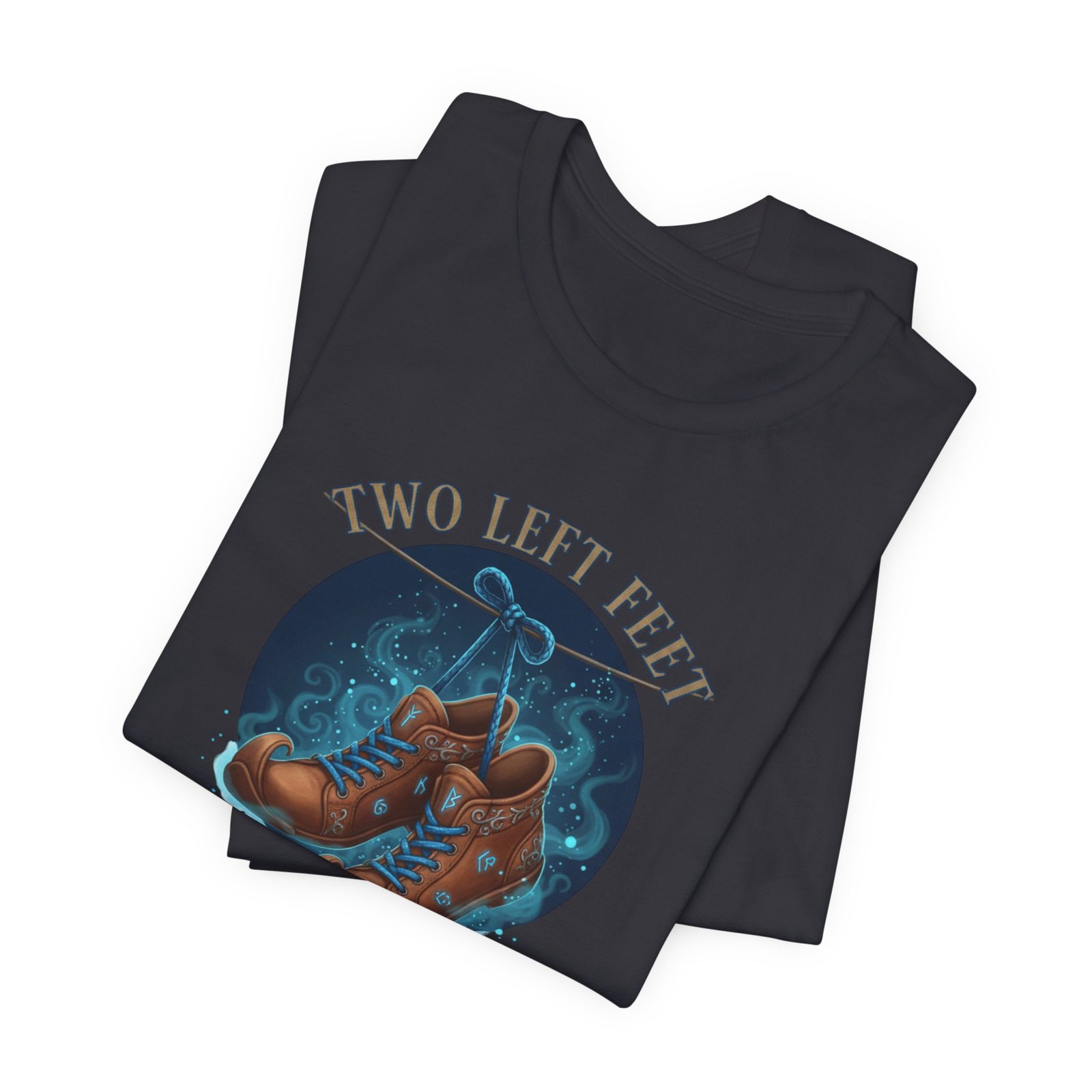 Two Left Feet T-Shirt | Dancing Shoes Illustration, Humorous Footwear Design - Image 23