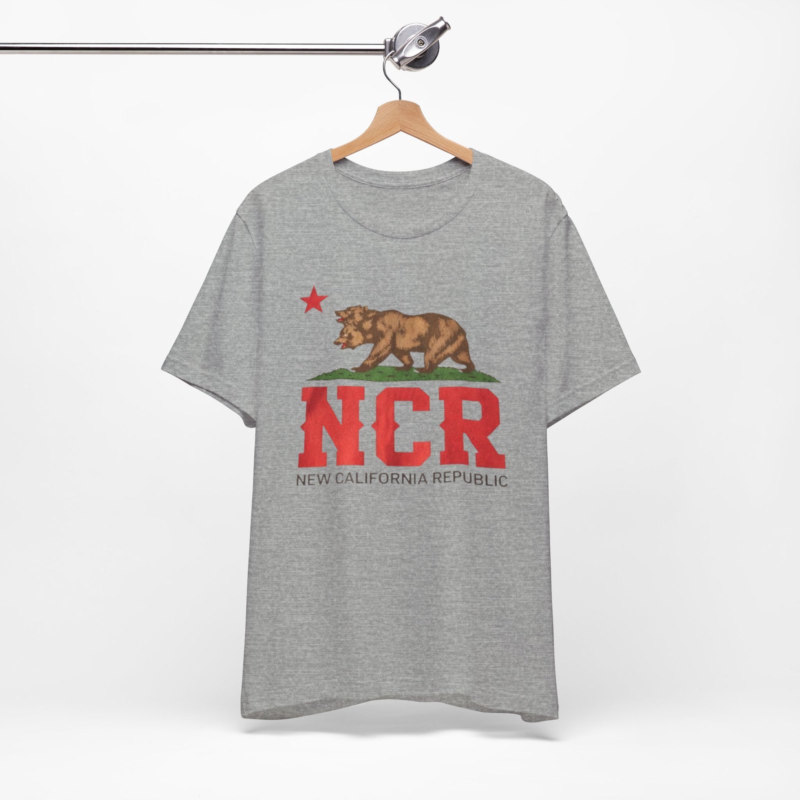 New California Republic Bear Tee — NCR Vintage State Flag T-Shirt - Image 45