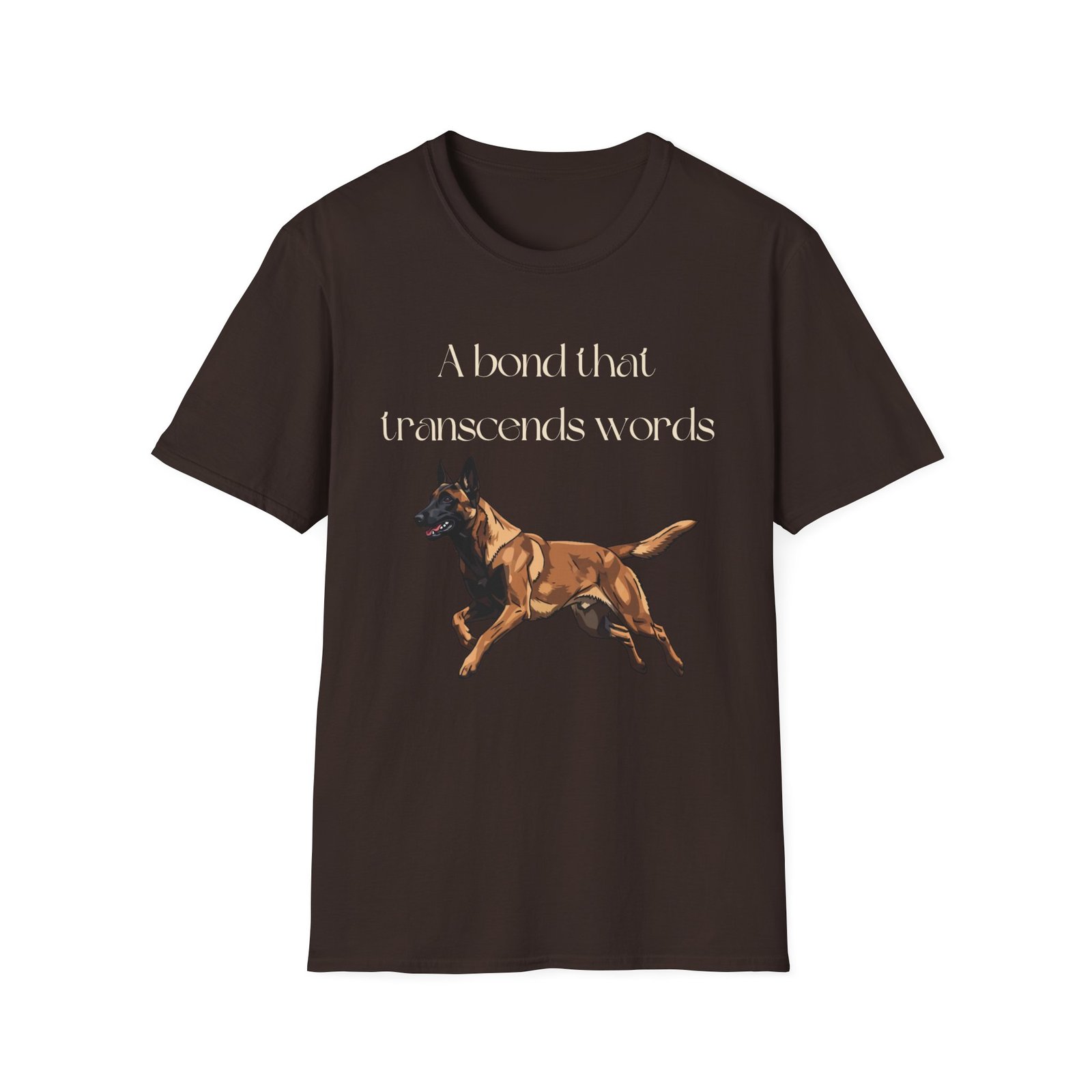 Belgian Malinois Dog Lover shirt T-Shirt | A Bond That Transcends Words - Image 5