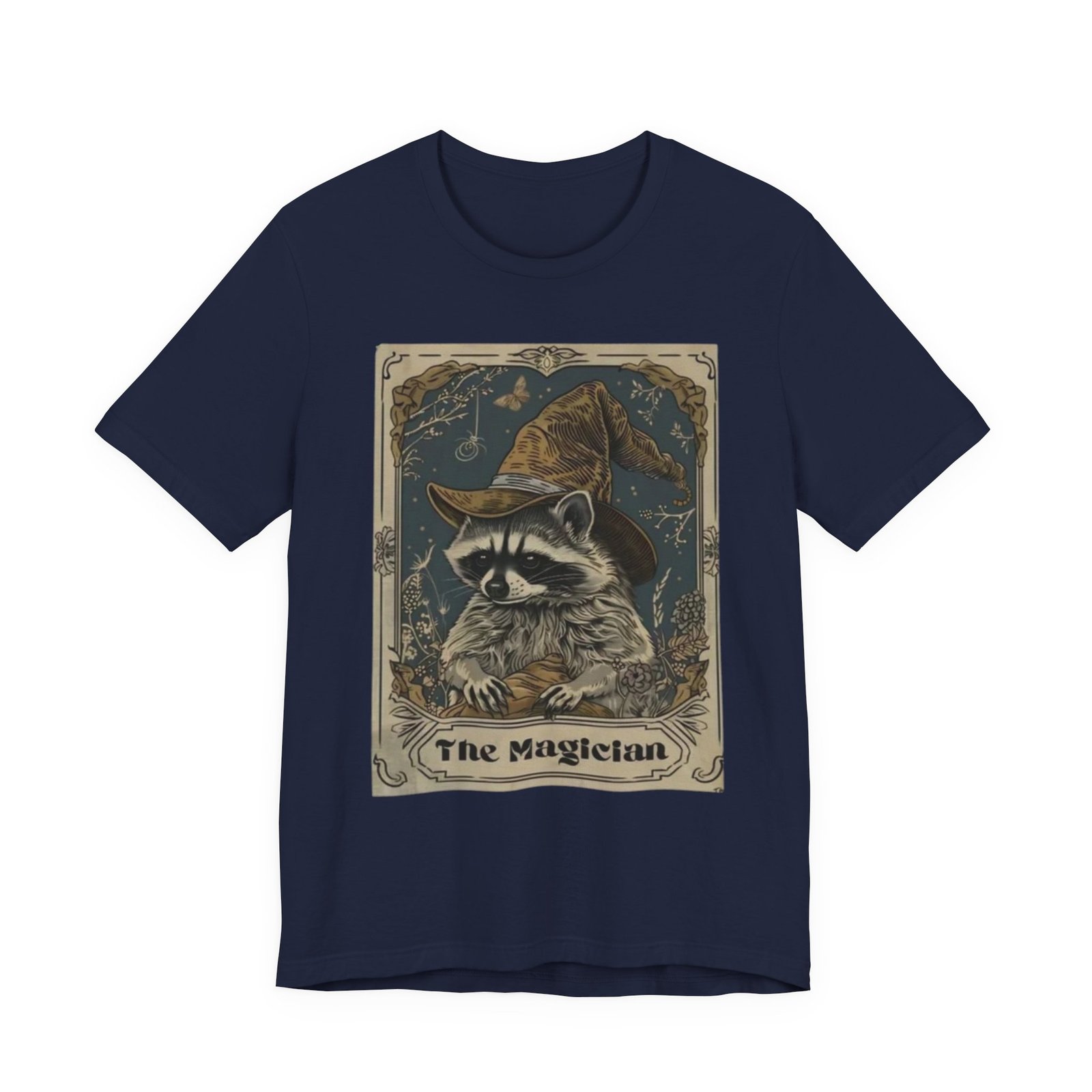 Magician Raccoon Illustration T-Shirt | Tarot Style Mystic Animal Tee - Image 21