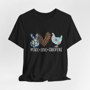 Charming Chicken Lover Tee | Graphic Animal T-Shirt for Farm Enthusiasts | Perfect Gift for Easter, Barn Parties, Birthdays