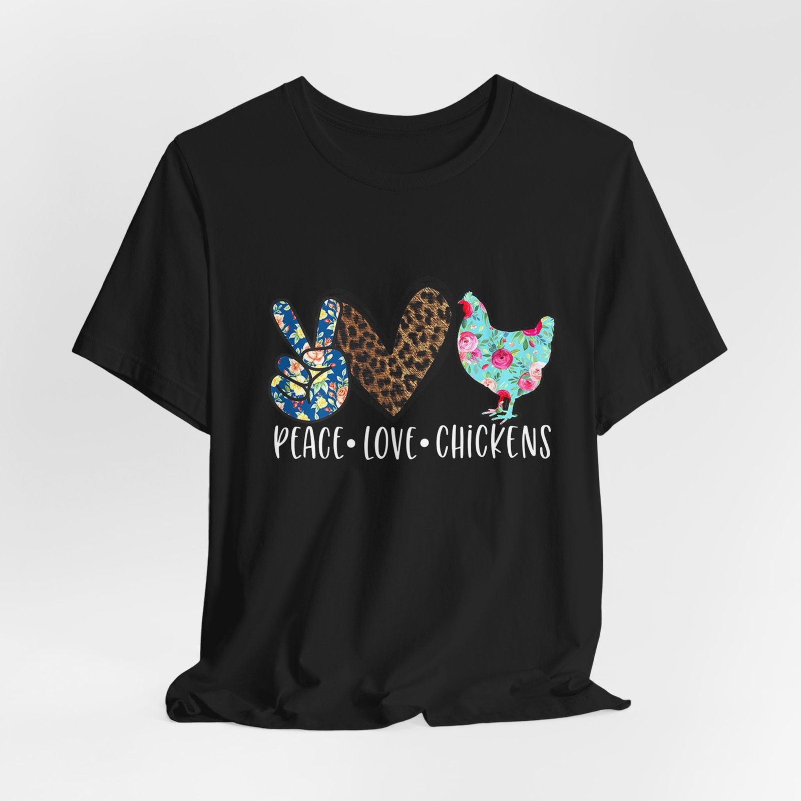 Charming Chicken Lover Tee | Graphic Animal T-Shirt for Farm Enthusiasts | Perfect Gift for Easter, Barn Parties, Birthdays