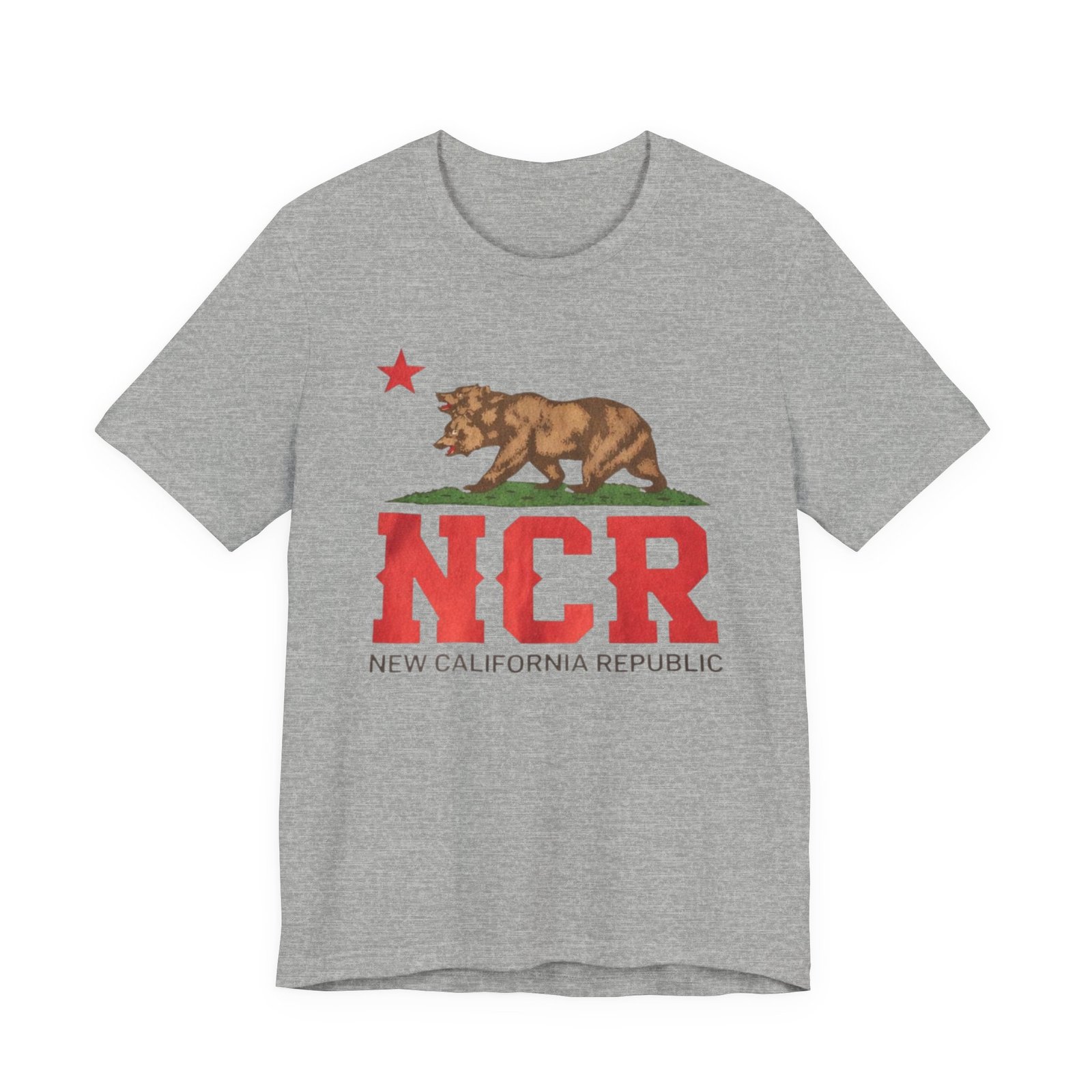 New California Republic Bear Tee — NCR Vintage State Flag T-Shirt - Image 41