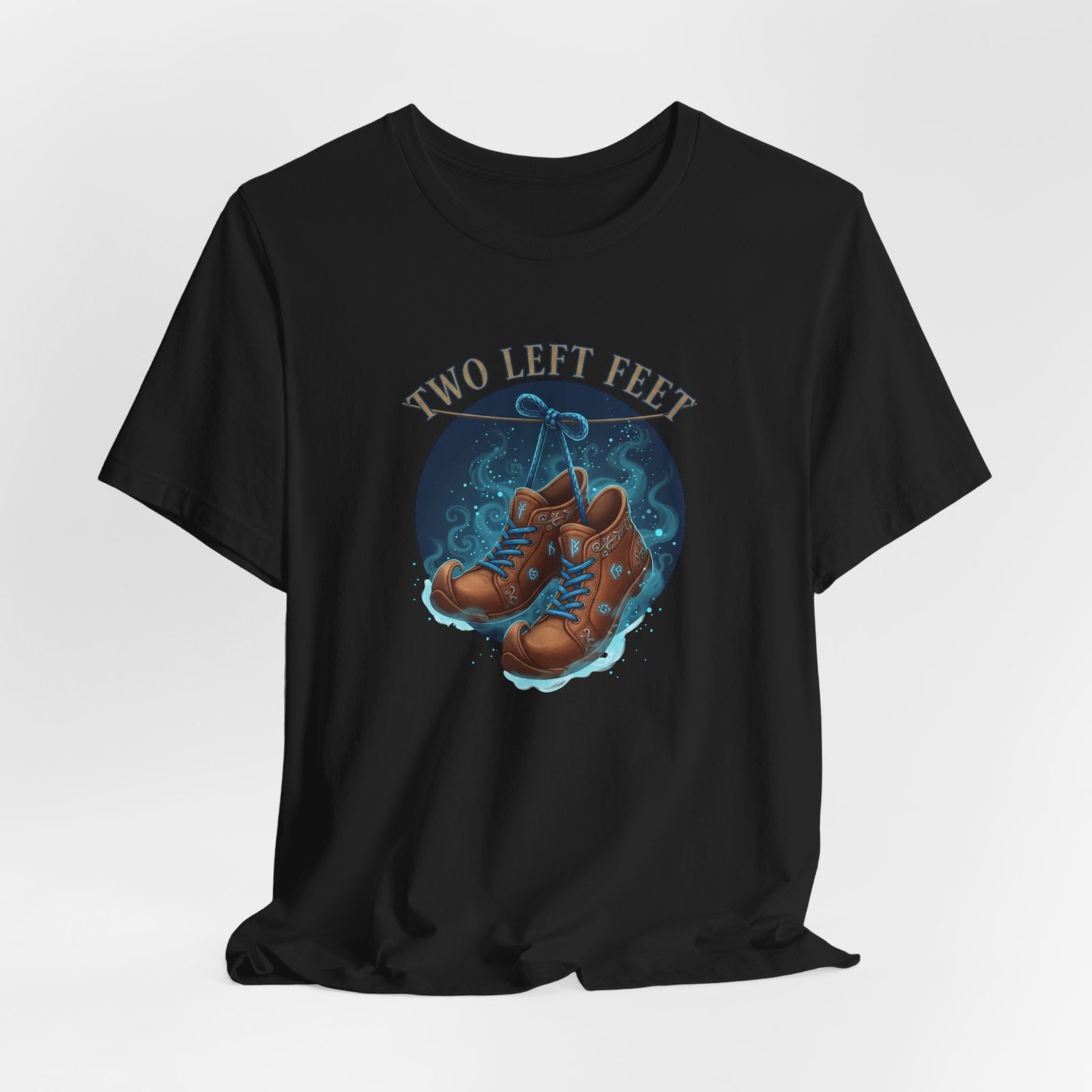 Two Left Feet T-Shirt | Dancing Shoes Illustration, Humorous Footwear Design - Image 12