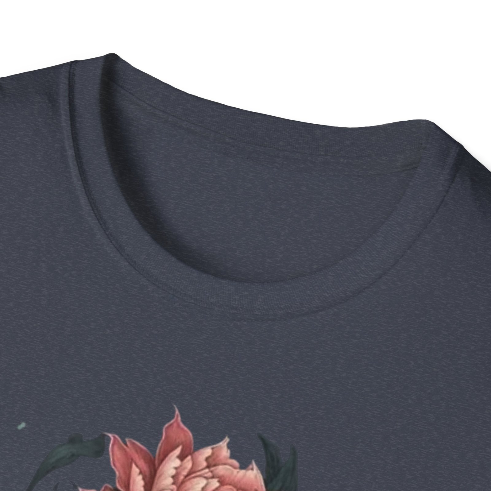 Dragon Head with Peonies T-Shirt | Floral Japanese Tattoo Inspired - Image 19