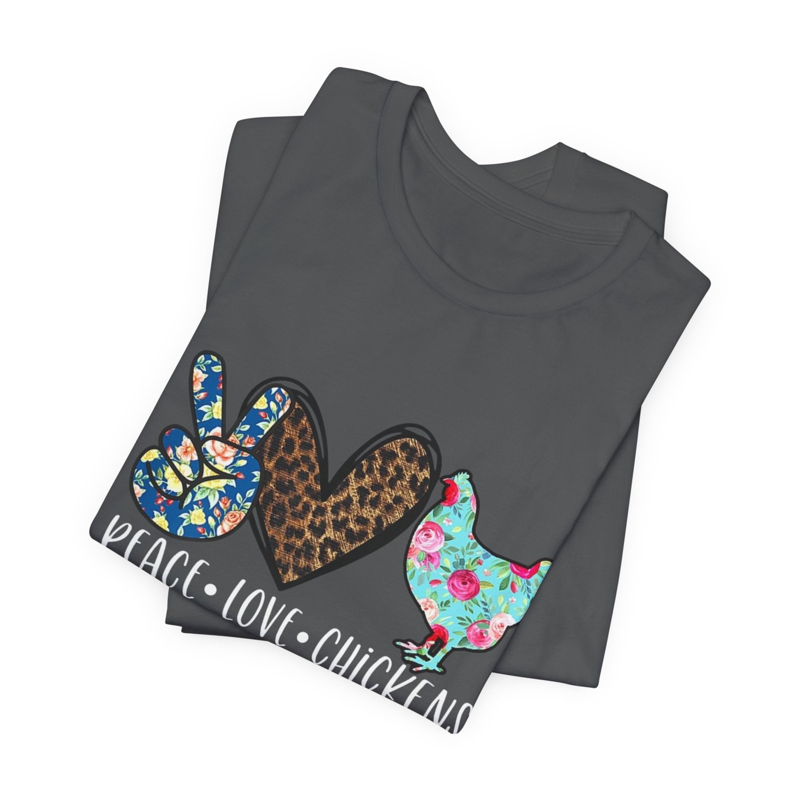 Charming Chicken Lover Tee | Graphic Animal T-Shirt for Farm Enthusiasts | Perfect Gift for Easter, Barn Parties, Birthdays - Image 11