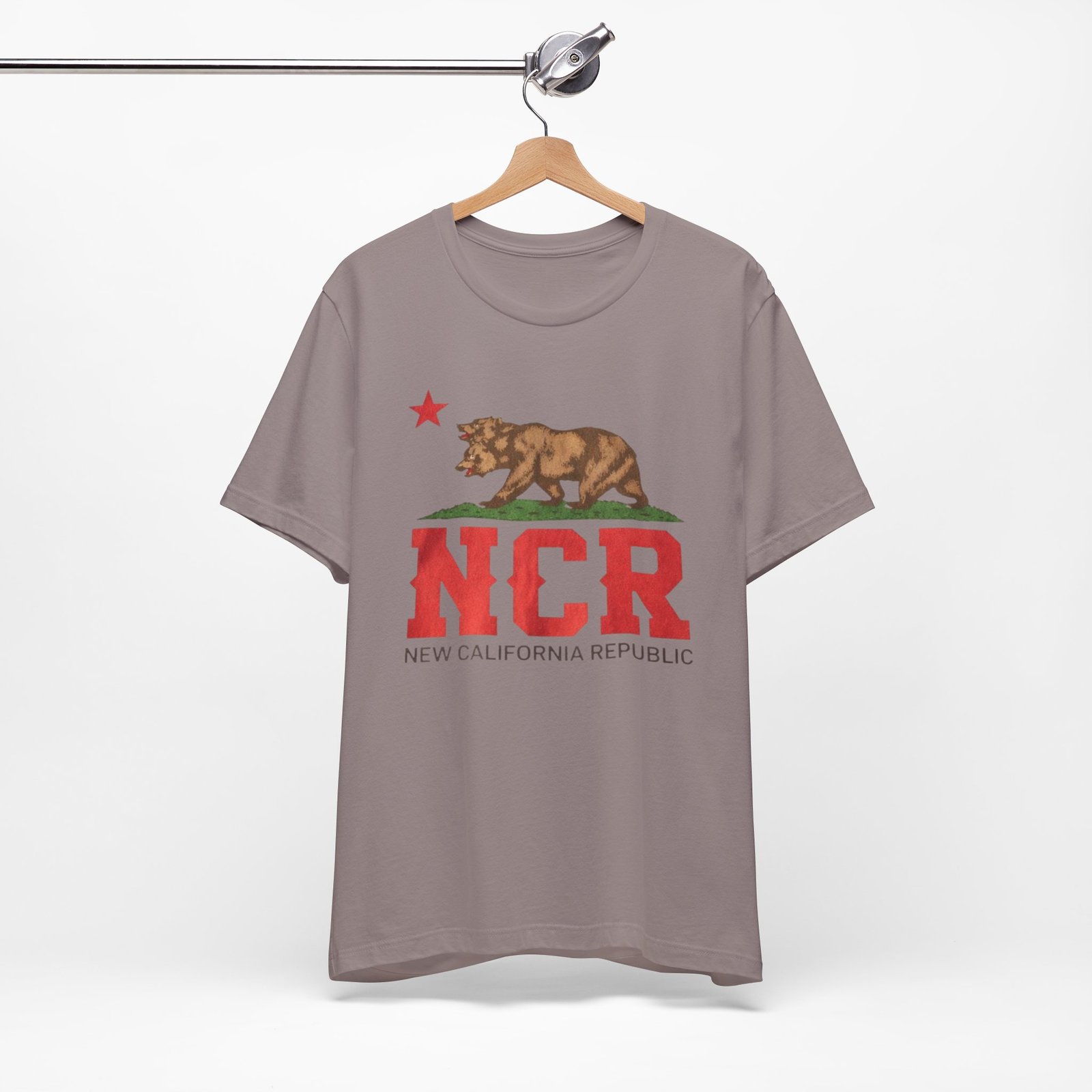 New California Republic Bear Tee — NCR Vintage State Flag T-Shirt - Image 15