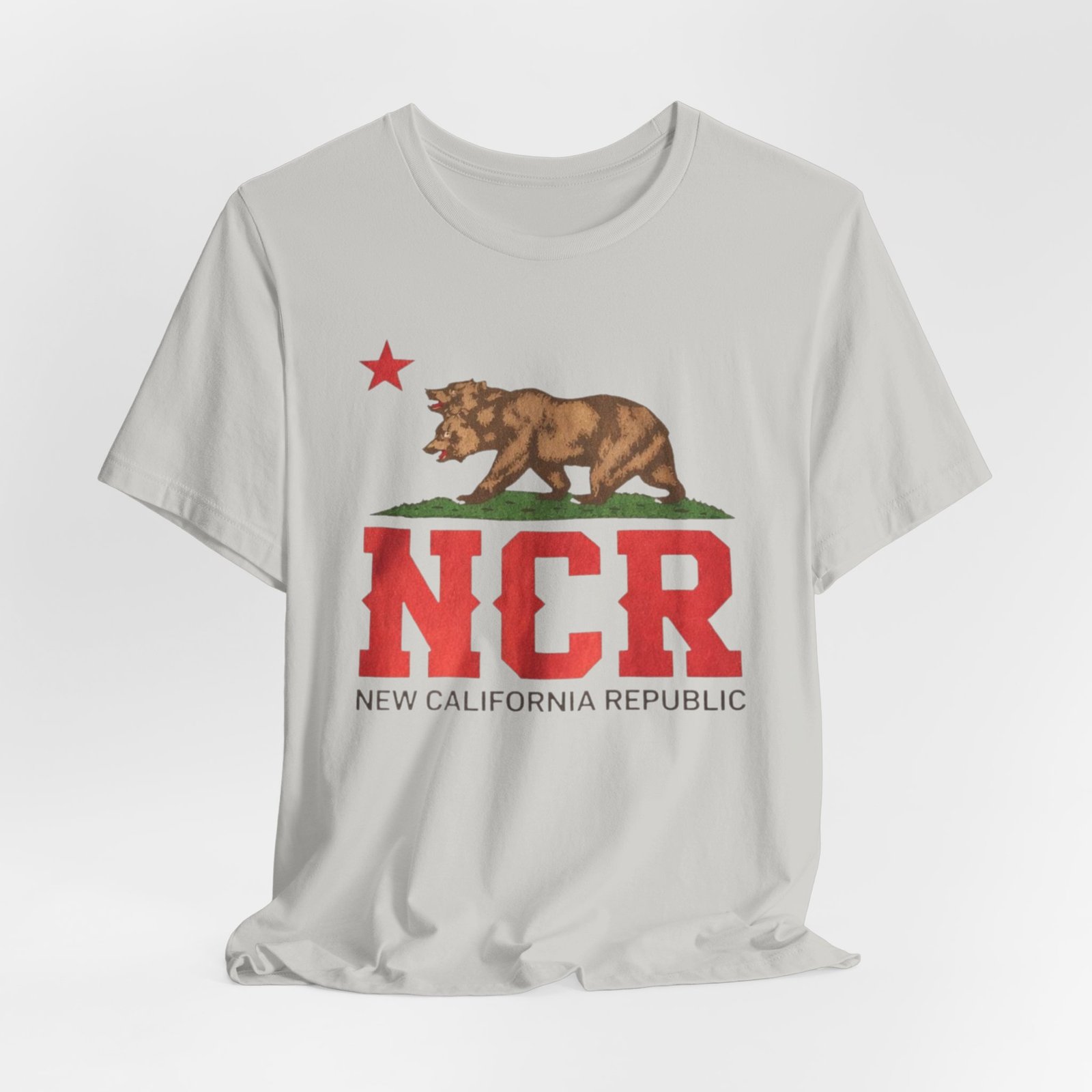New California Republic Bear Tee — NCR Vintage State Flag T-Shirt - Image 34