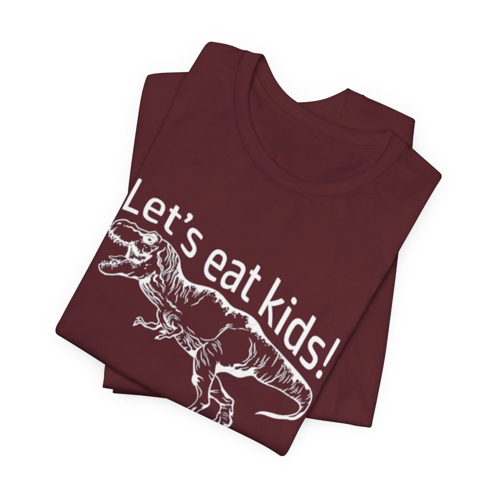 Punctuation Saves Lives T-Rex Joke Tee | Let's eat, kids! T-Shirt, English teacher tee - Image 23