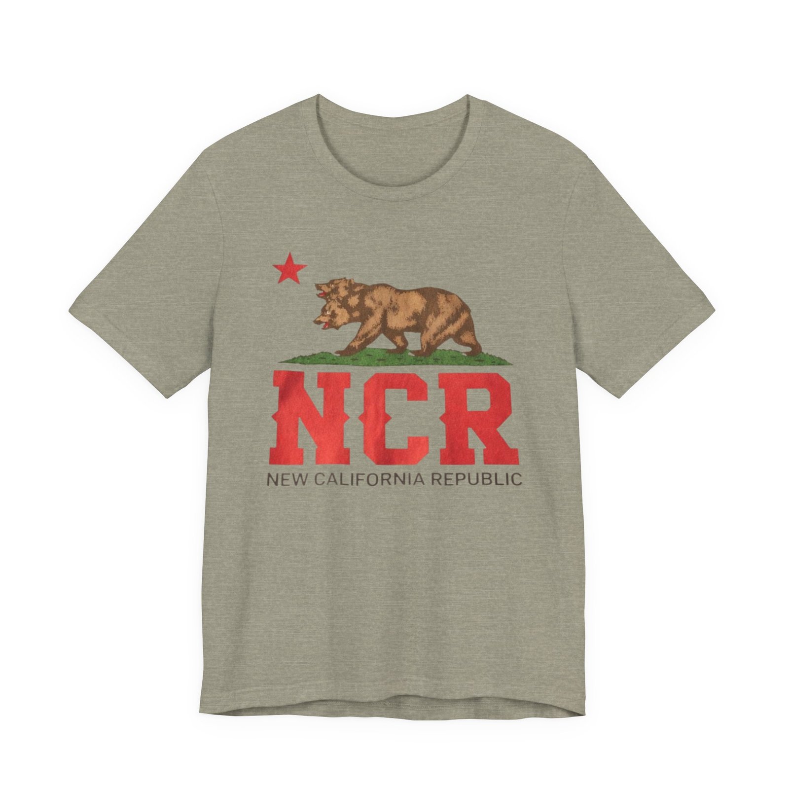New California Republic Bear Tee — NCR Vintage State Flag T-Shirt - Image 36