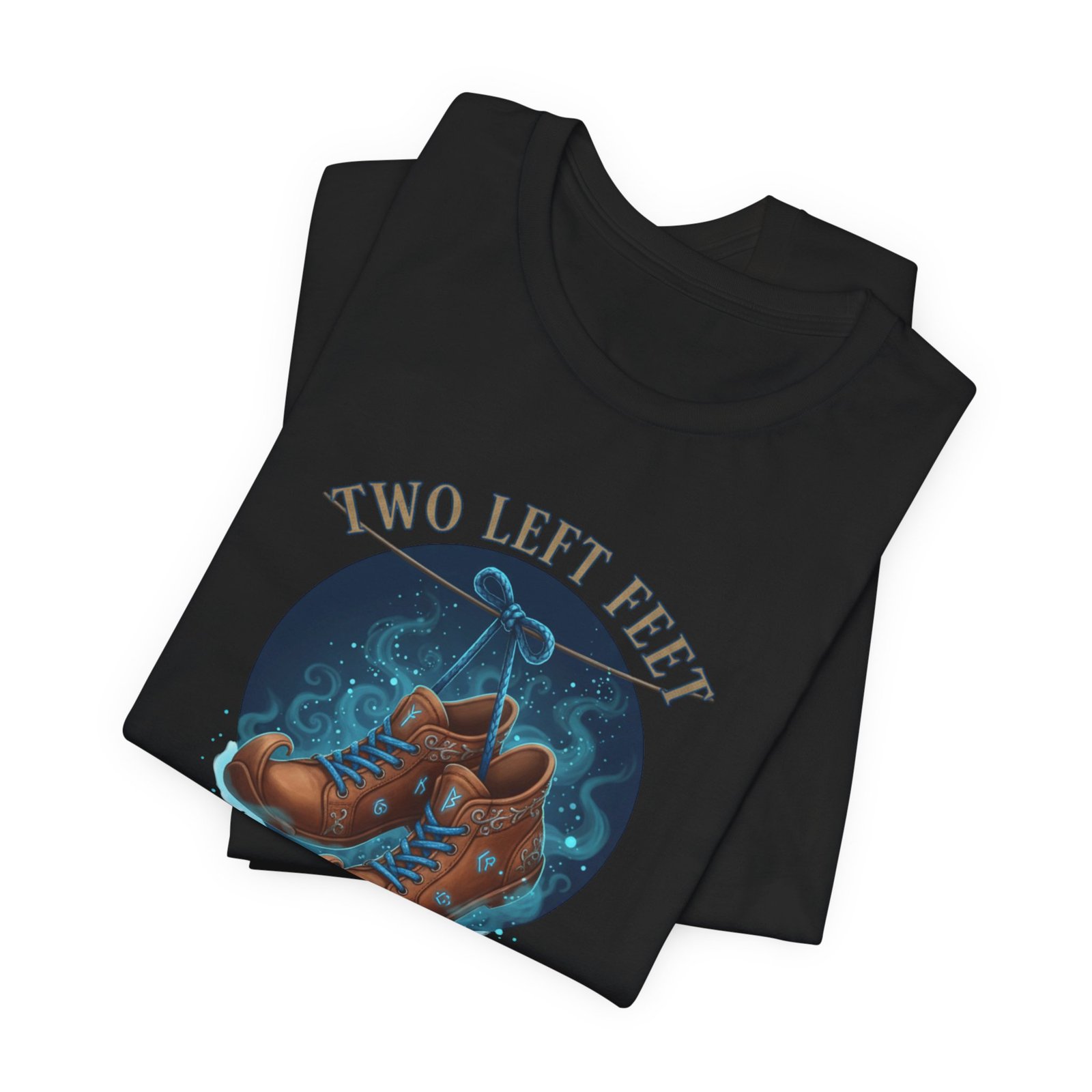 Two Left Feet T-Shirt | Dancing Shoes Illustration, Humorous Footwear Design - Image 11