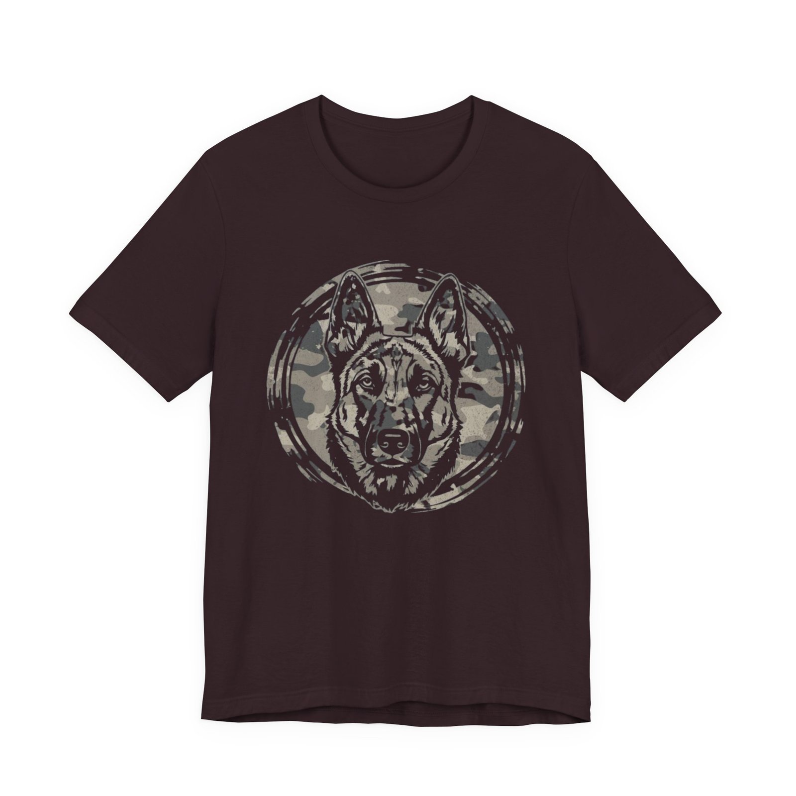 Belgian Malinios Graphic Tee – Camo Circle German Shepherd T‑Shirt - Image 25