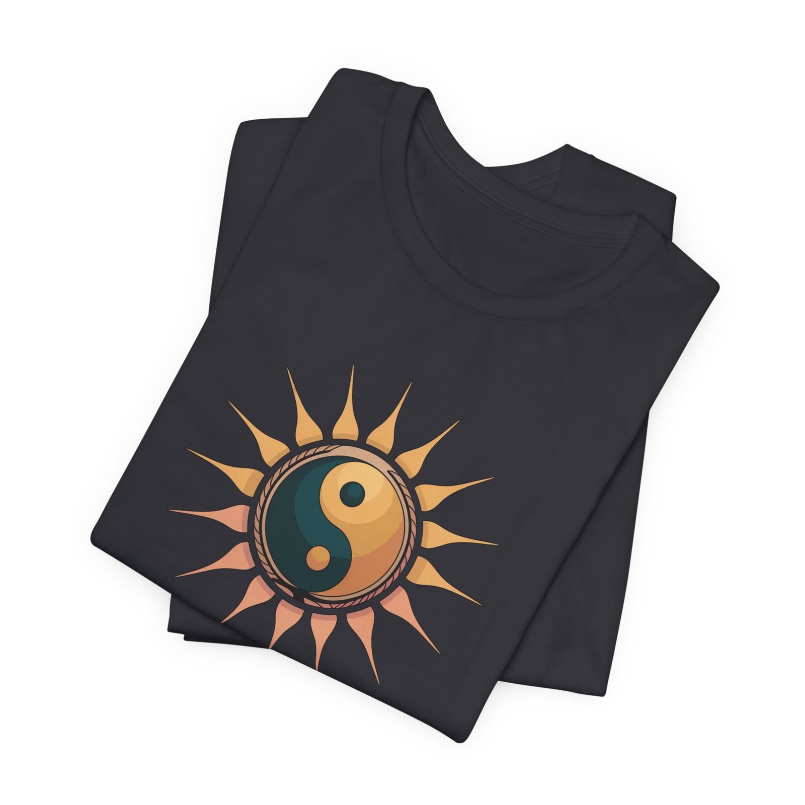 Sun and Moon Yin Yang Tee, Spiritual T-Shirt, Bohemian Style Shirt, Gift for Her, Summer Fashion - Image 15