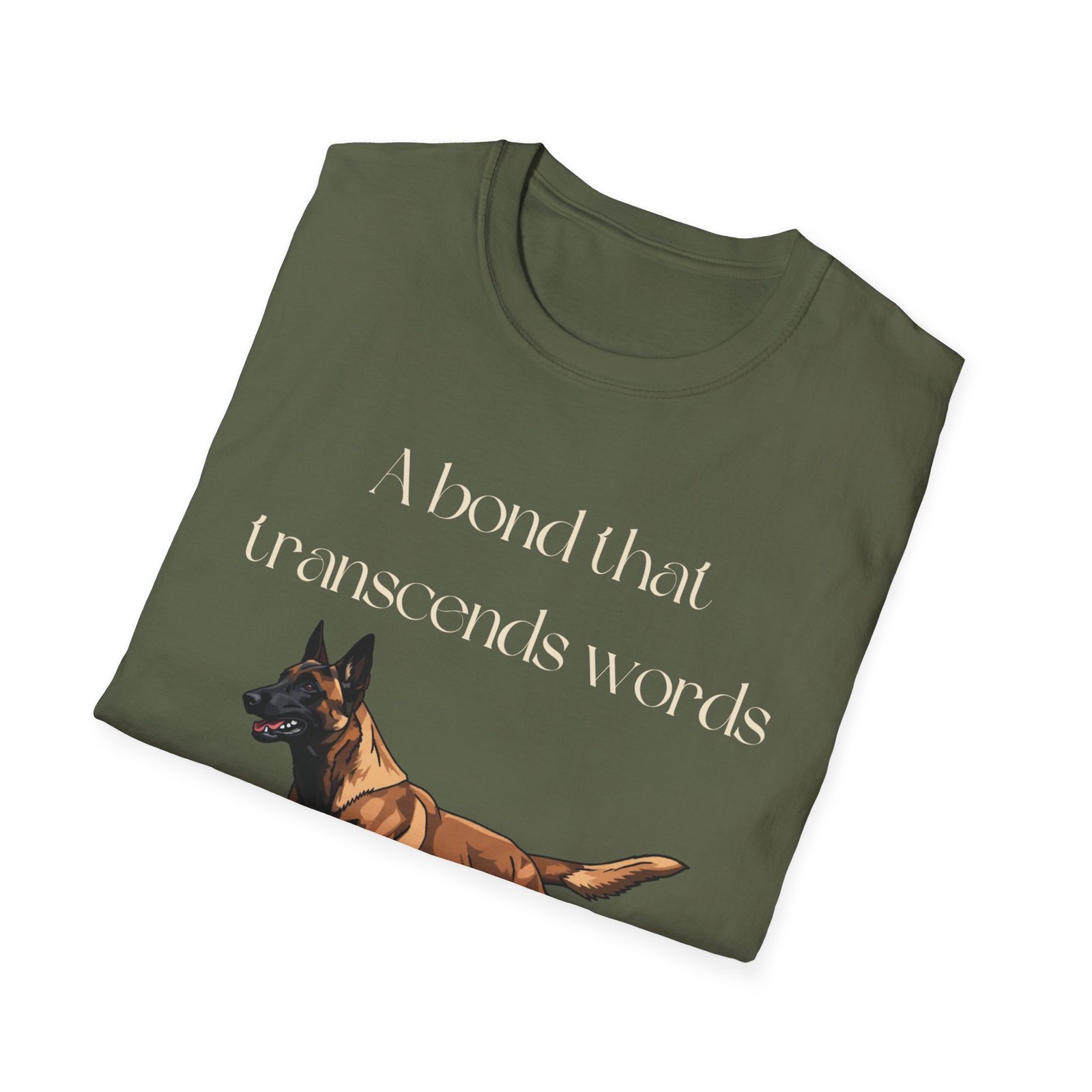 Belgian Malinois Dog Lover shirt T-Shirt | A Bond That Transcends Words - Image 12