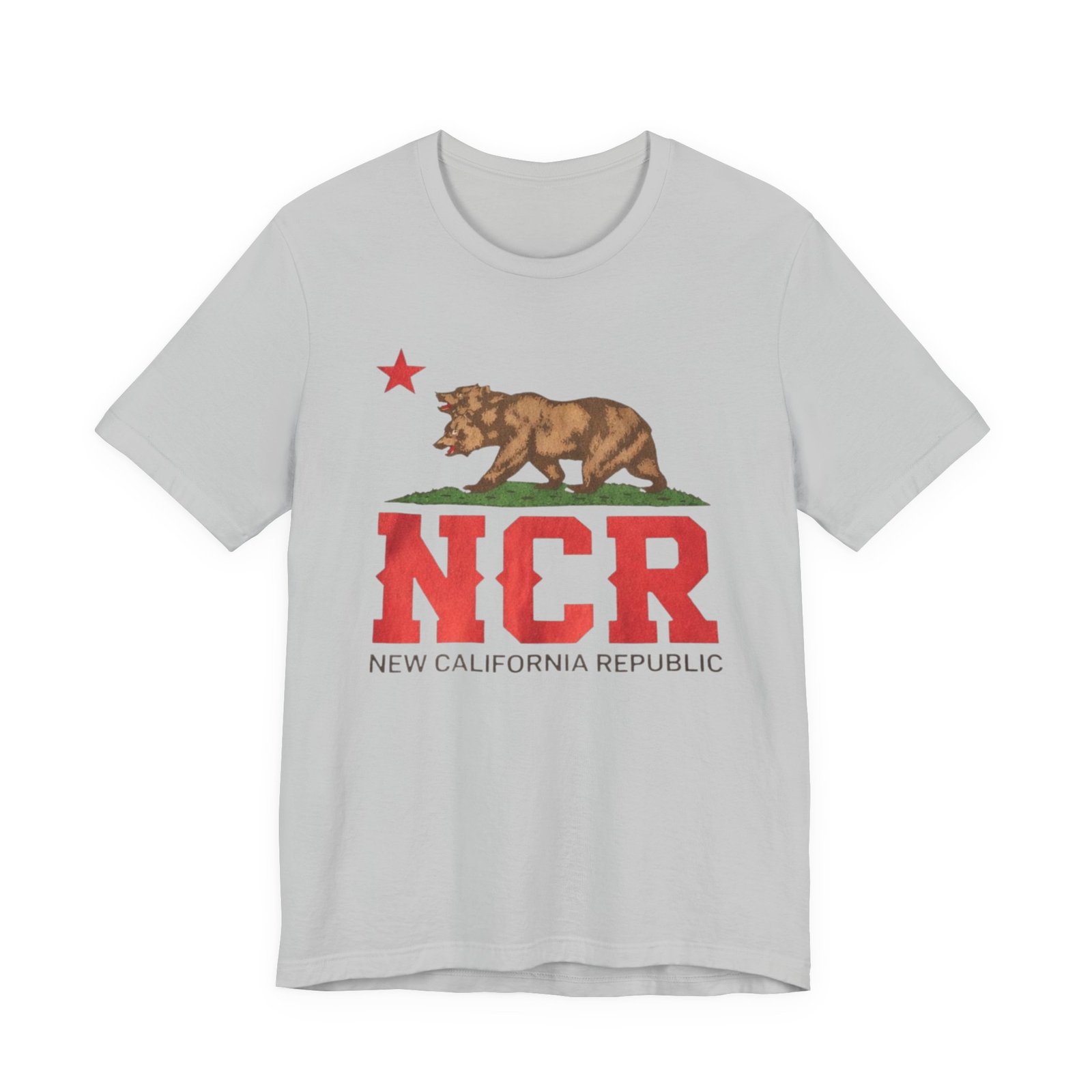 New California Republic Bear Tee — NCR Vintage State Flag T-Shirt - Image 6