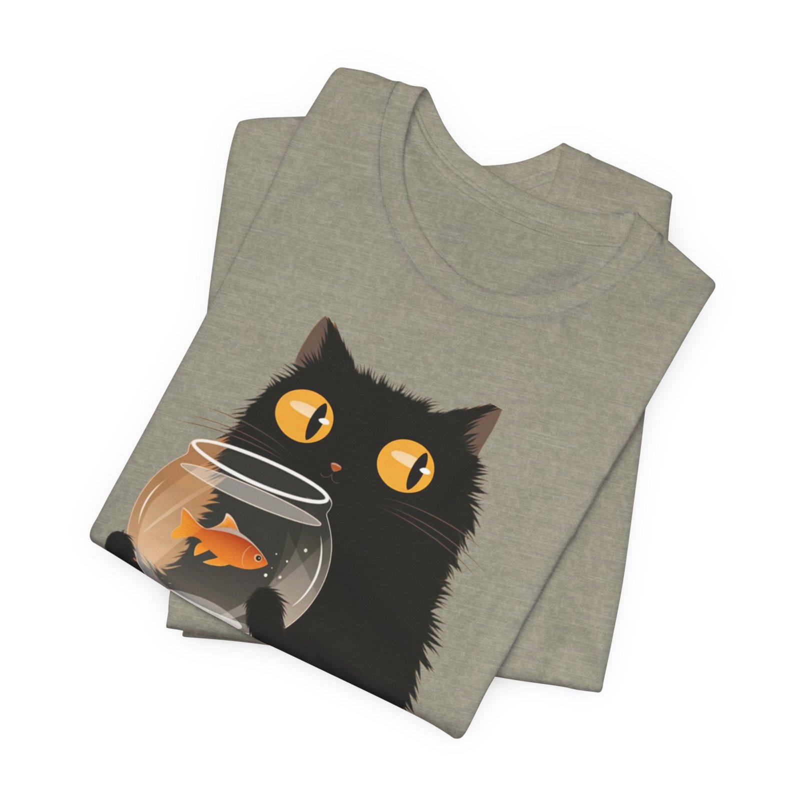 Cute Cat Graphic Tee, Unique Cat Lover Shirt, Animal Lover Gift, Fun Gift for Pet Owners, Casual Everyday Wear - Image 15