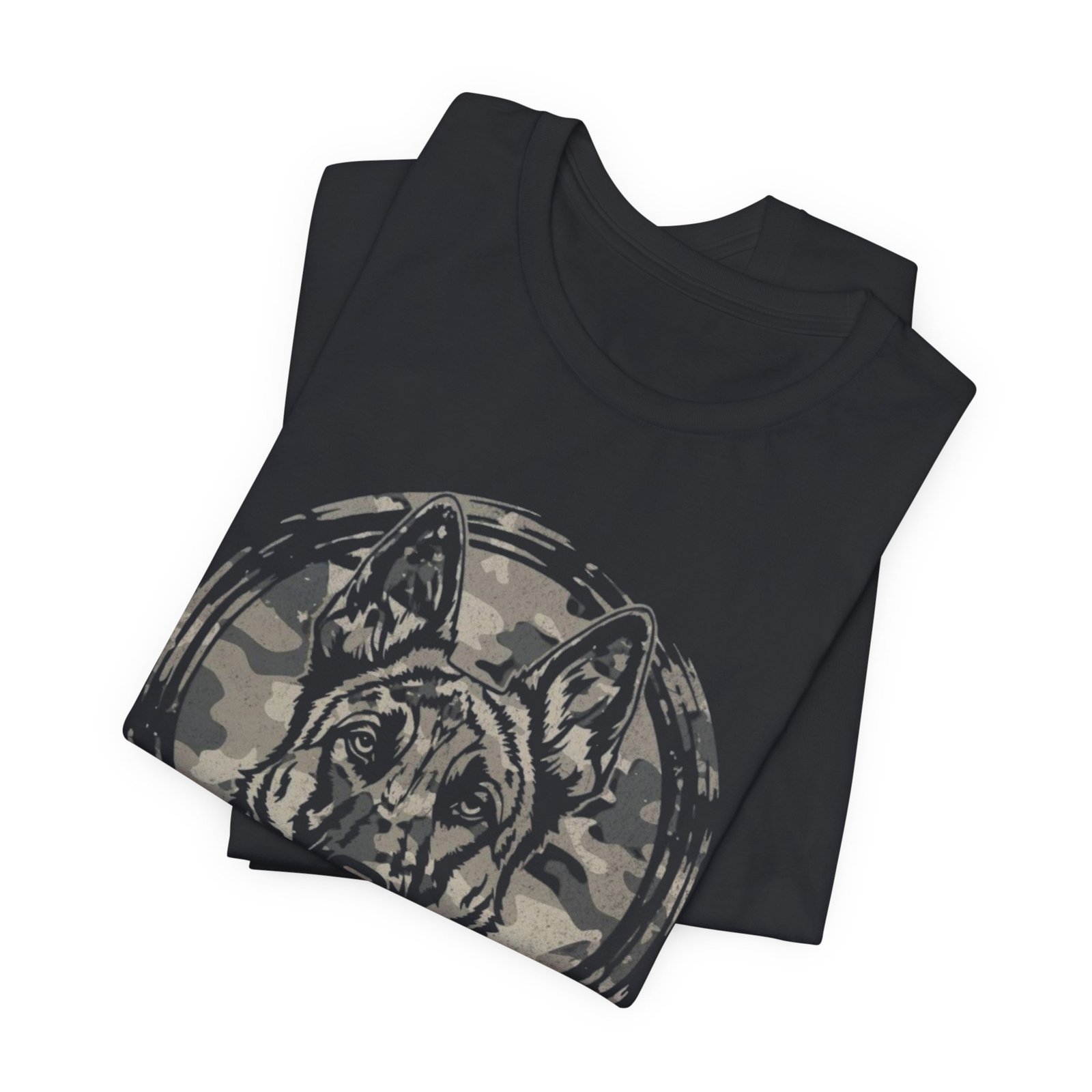 Belgian Malinios Graphic Tee – Camo Circle German Shepherd T‑Shirt - Image 19