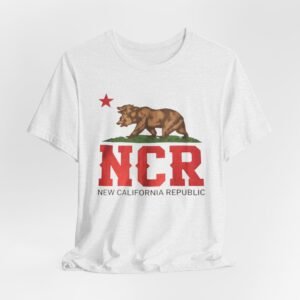 New California Republic Bear Tee — NCR Vintage State Flag T-Shirt