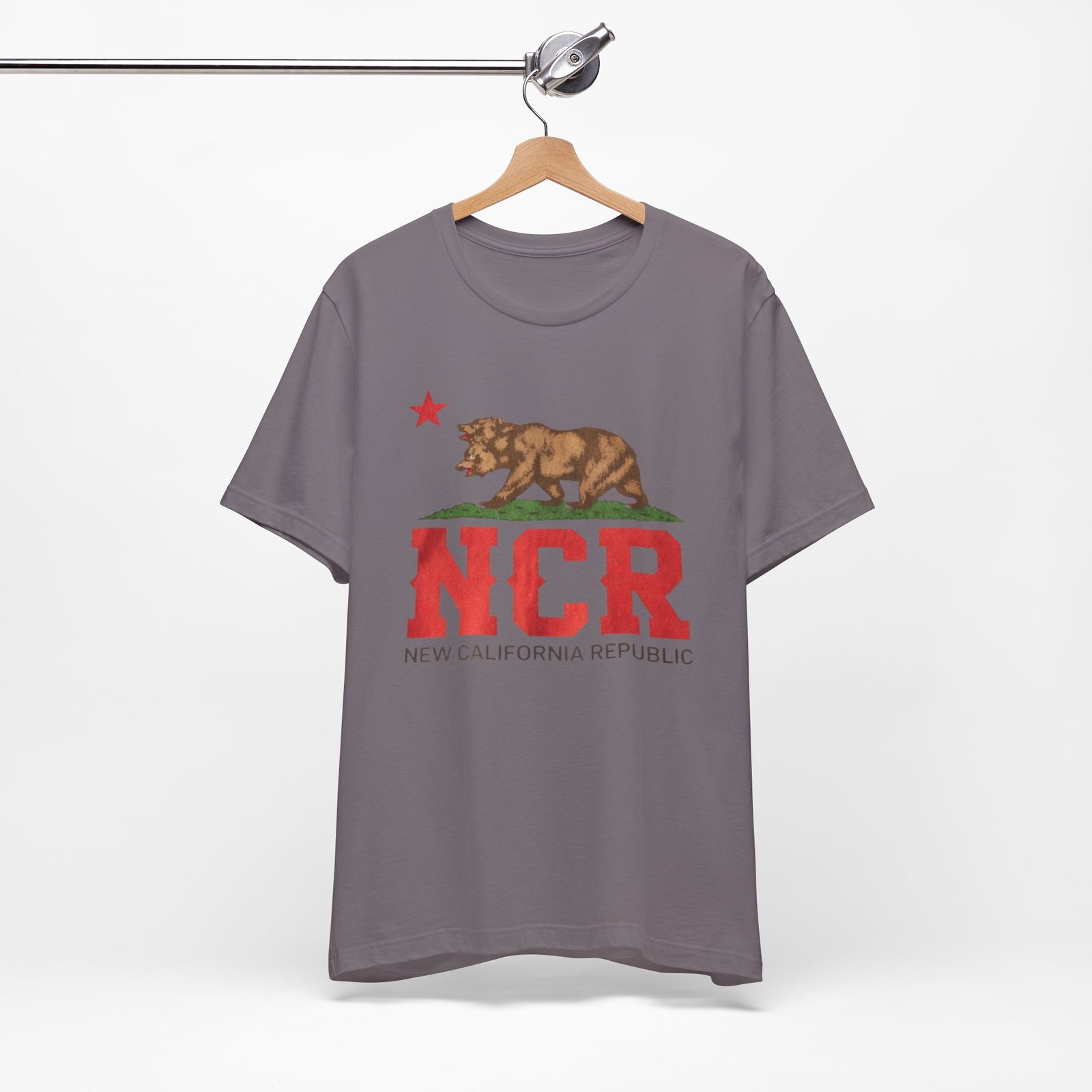 New California Republic Bear Tee — NCR Vintage State Flag T-Shirt - Image 55