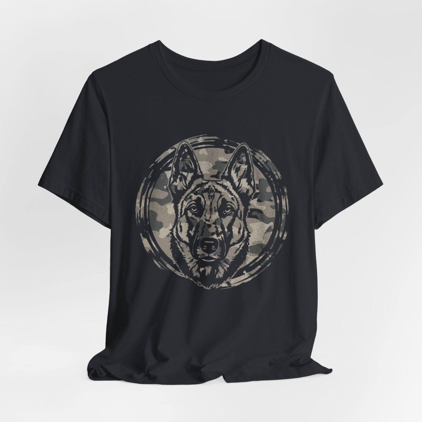Belgian Malinios Graphic Tee – Camo Circle German Shepherd T‑Shirt - Image 20