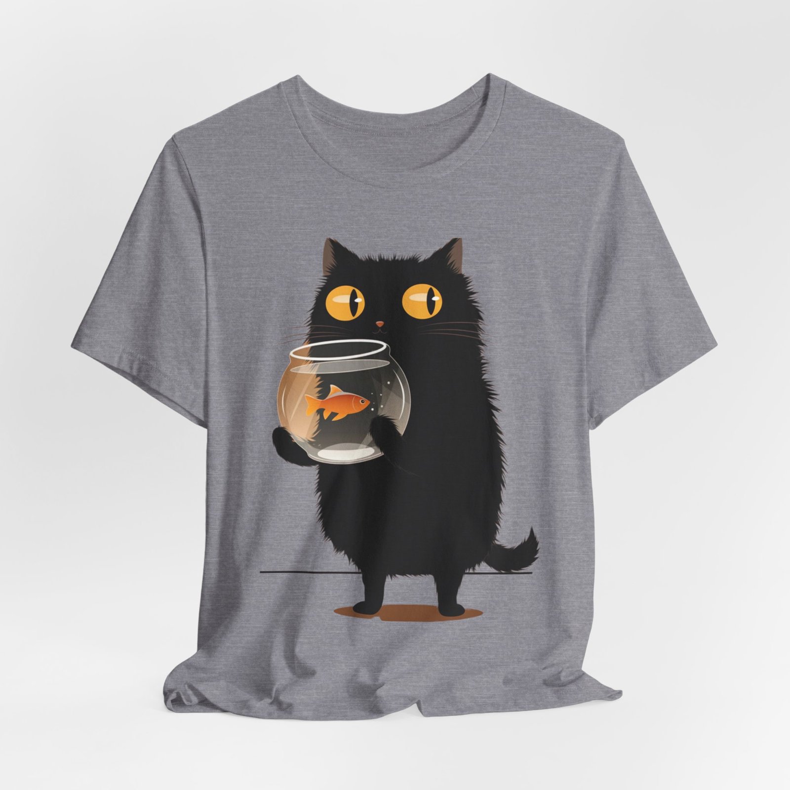 Cute Cat Graphic Tee, Unique Cat Lover Shirt, Animal Lover Gift, Fun Gift for Pet Owners, Casual Everyday Wear - Image 28