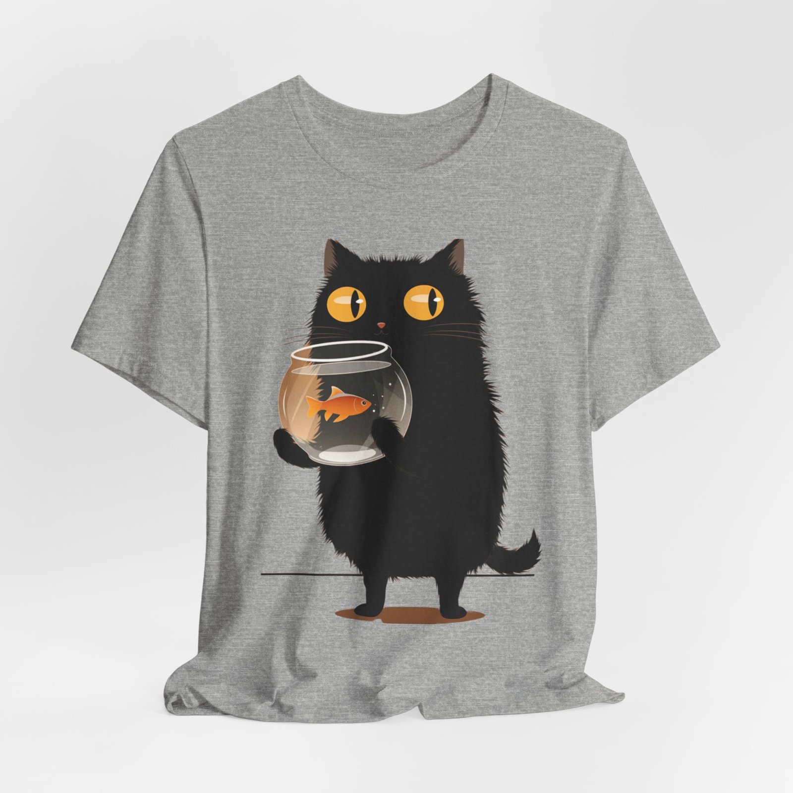 Cute Cat Graphic Tee, Unique Cat Lover Shirt, Animal Lover Gift, Fun Gift for Pet Owners, Casual Everyday Wear - Image 24