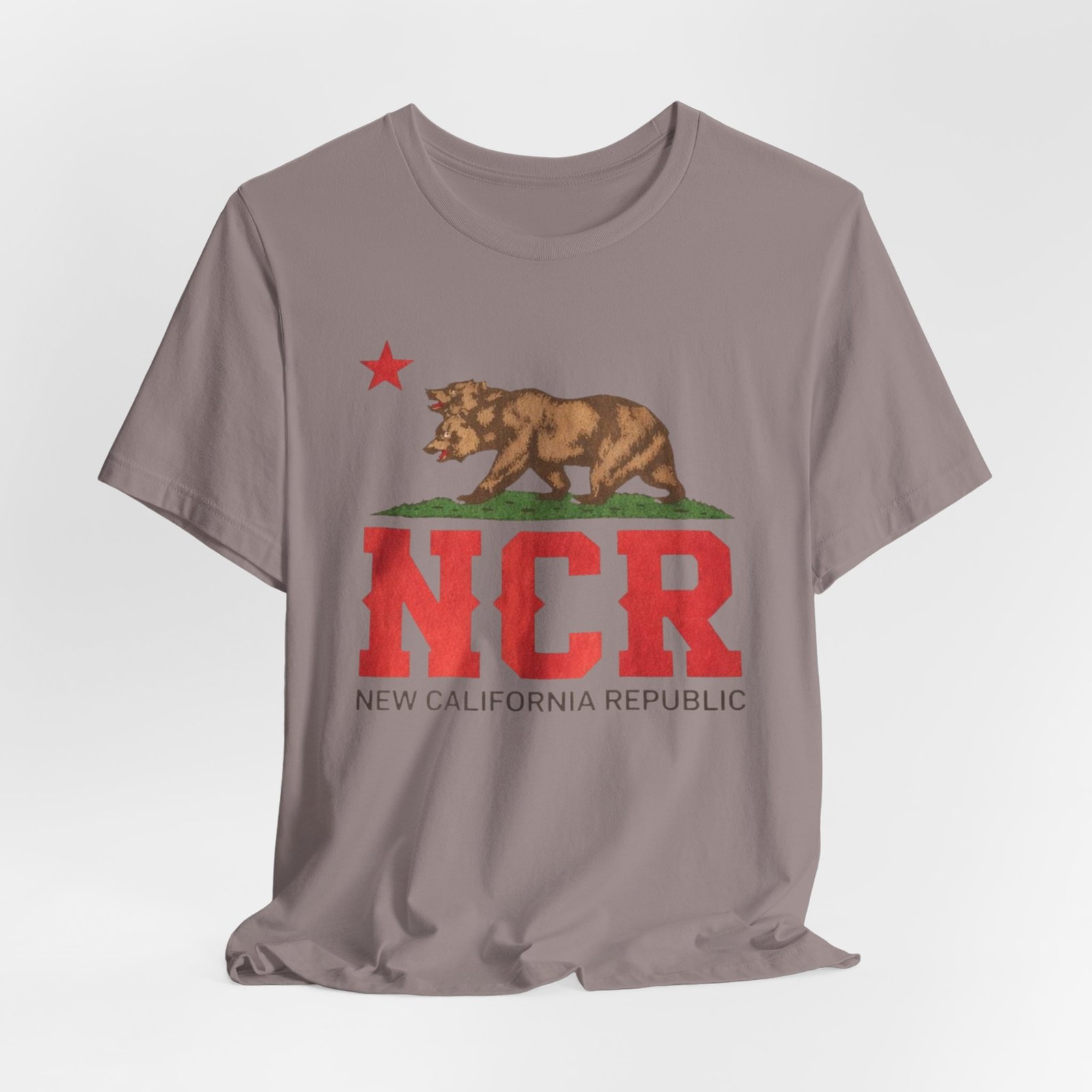 New California Republic Bear Tee — NCR Vintage State Flag T-Shirt - Image 14